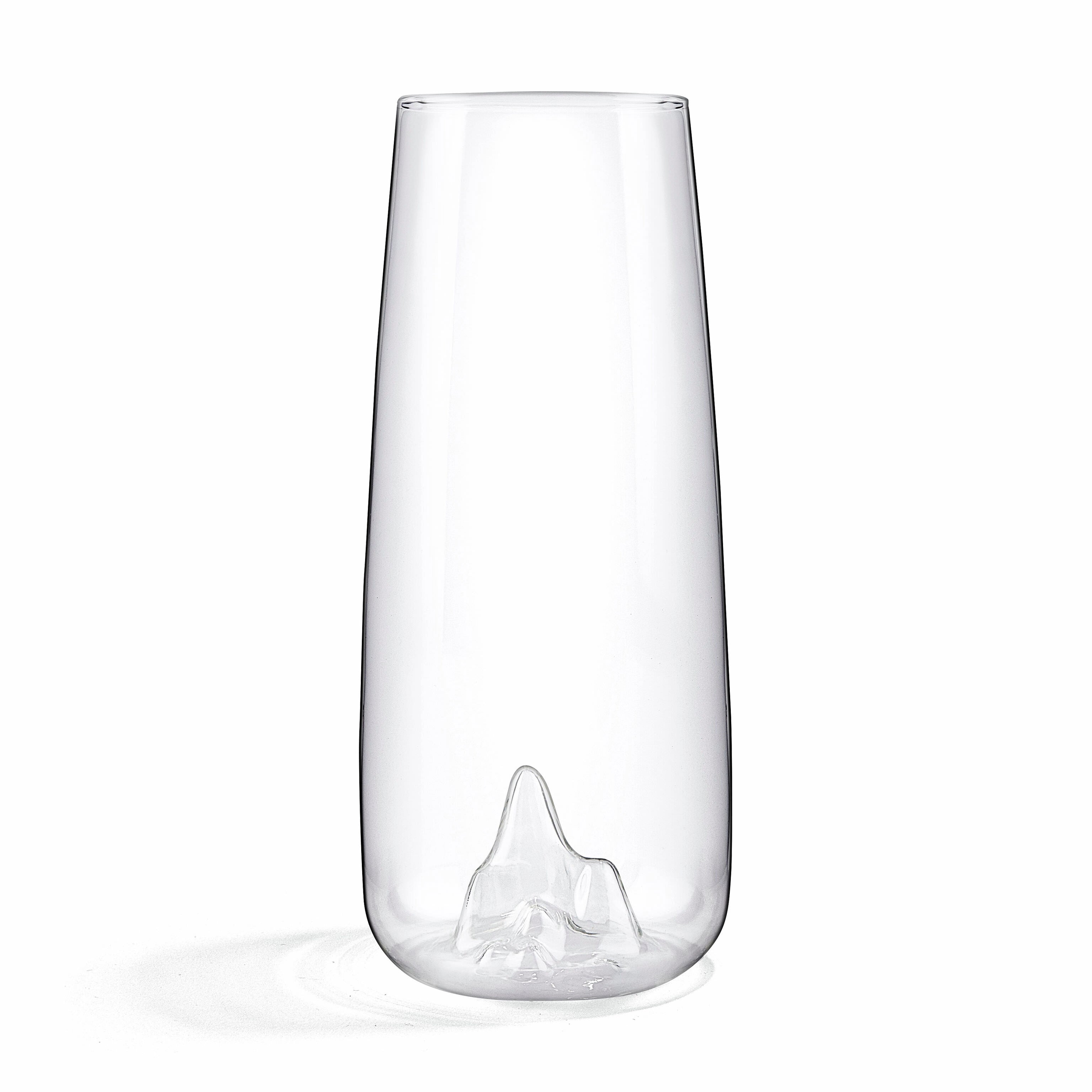 Glasscape Mountainscape Glass Carafe - 40oz Borosilicate Design by Aruliden