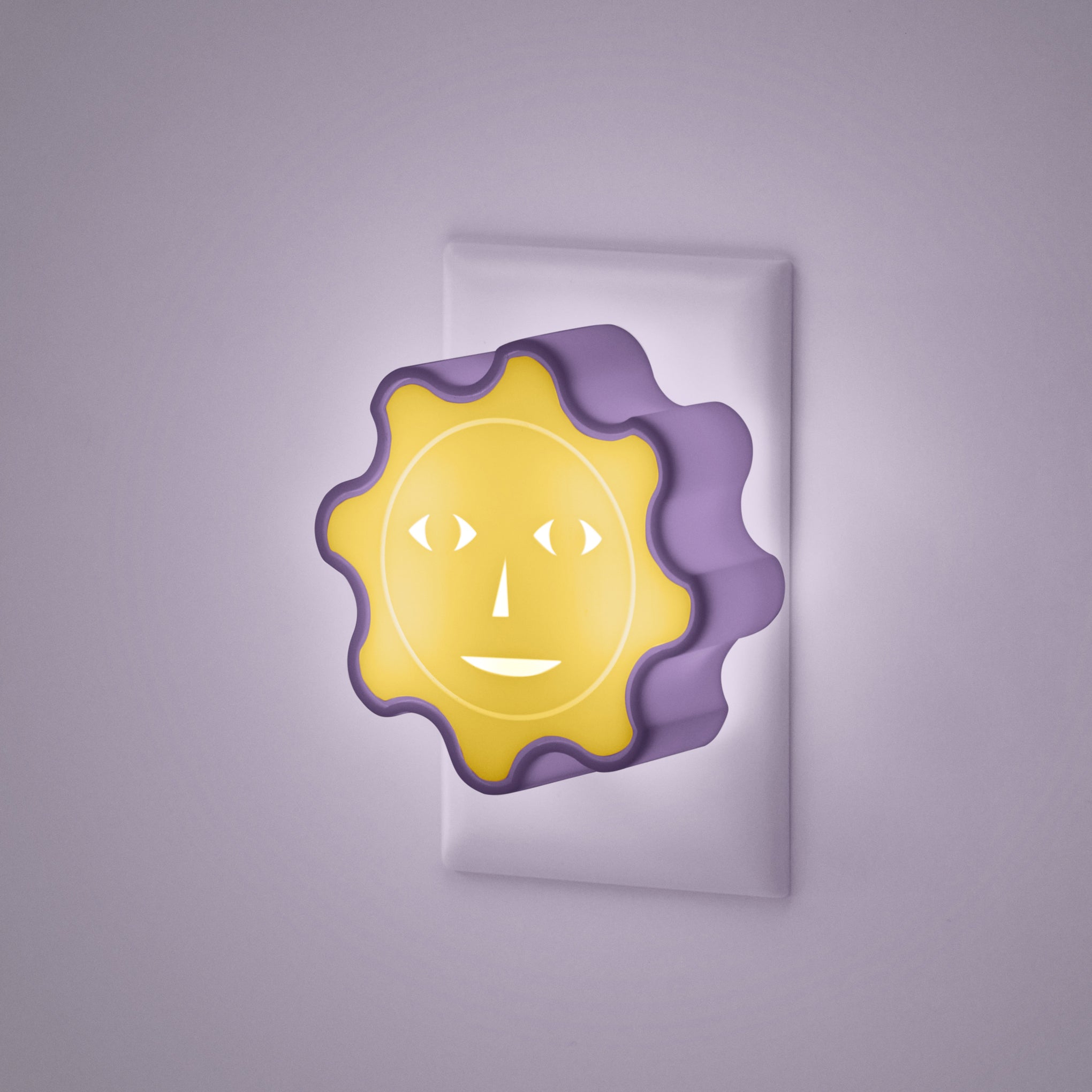 Dusen Dusen Everybody LED Night Light with Auto Sensor - Purple Yellow