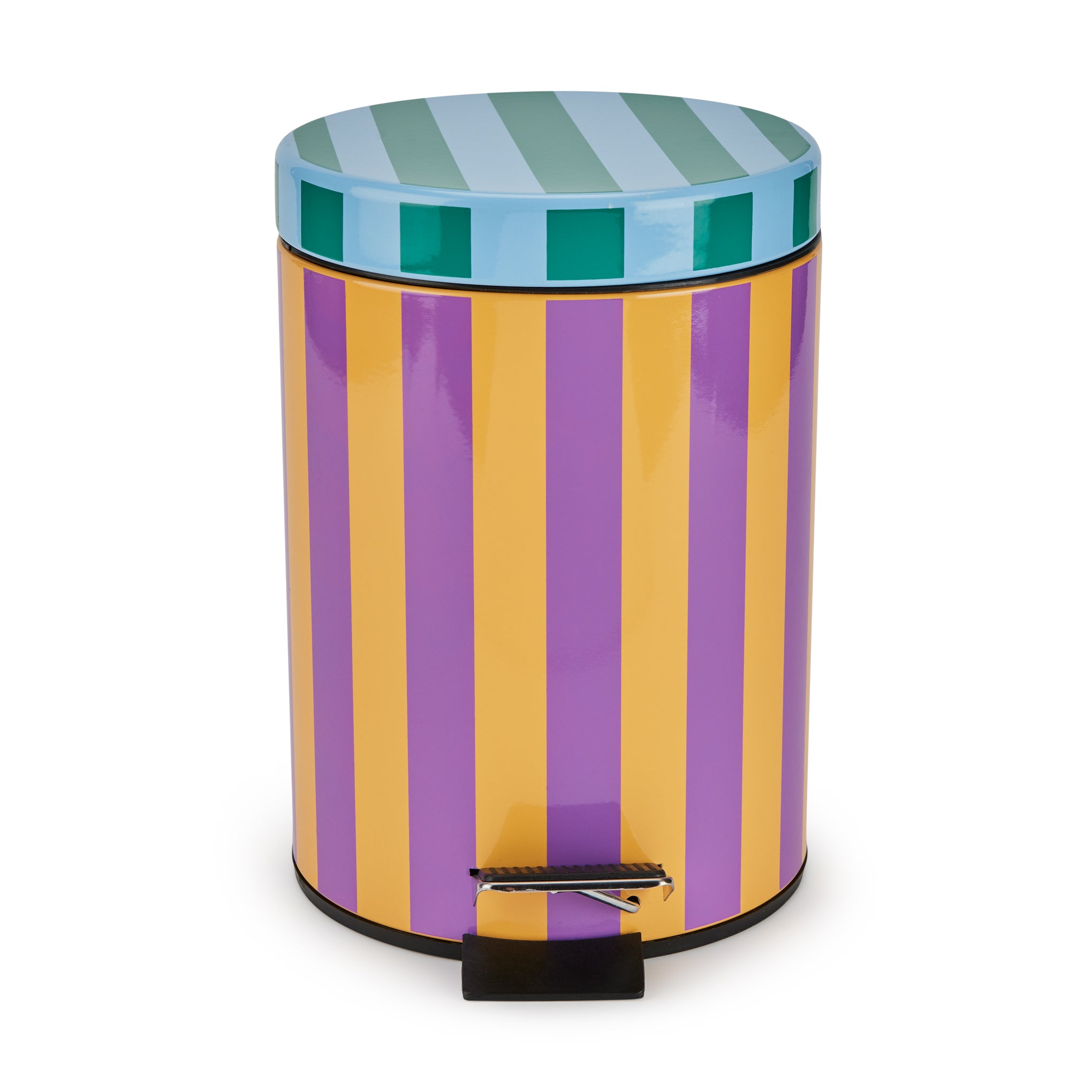 Dusen Dusen Colorful Pedal Bathroom Trash Can