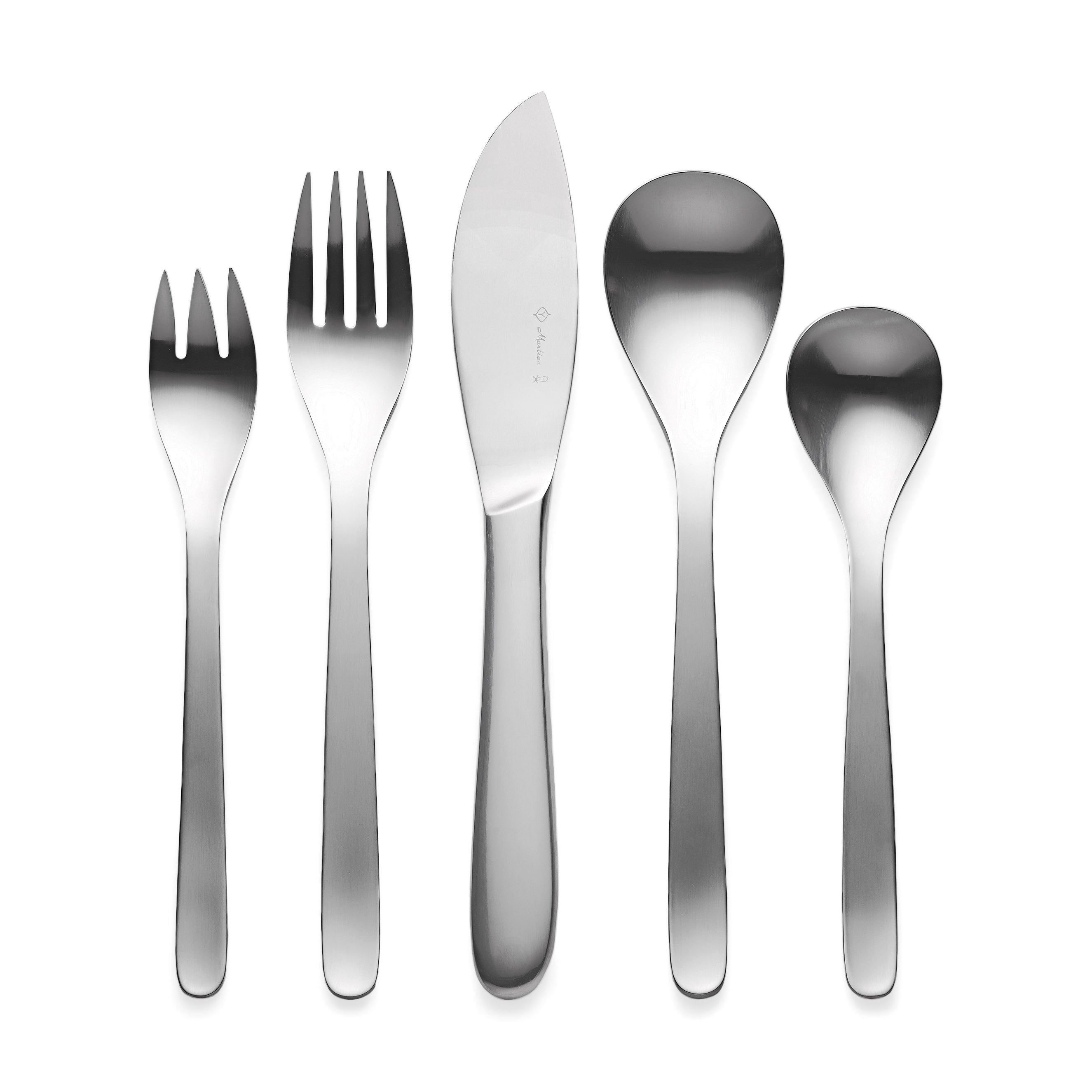 Sori Yanagi Japanese Stainless Steel Flatware Set - 5 Piece