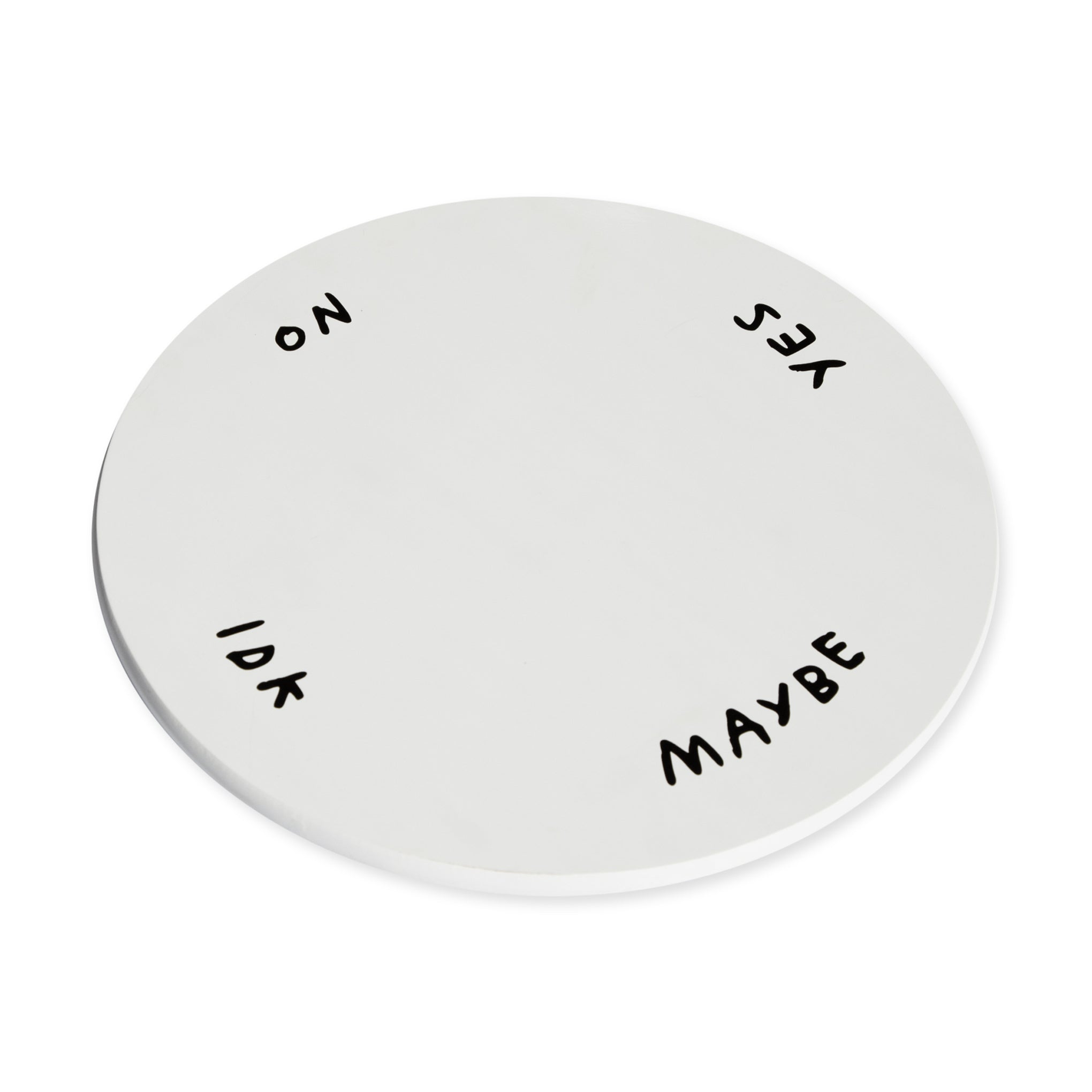 Adam J. Kurtz Indecisive Lazy Susan - Bamboo Decision Spinner