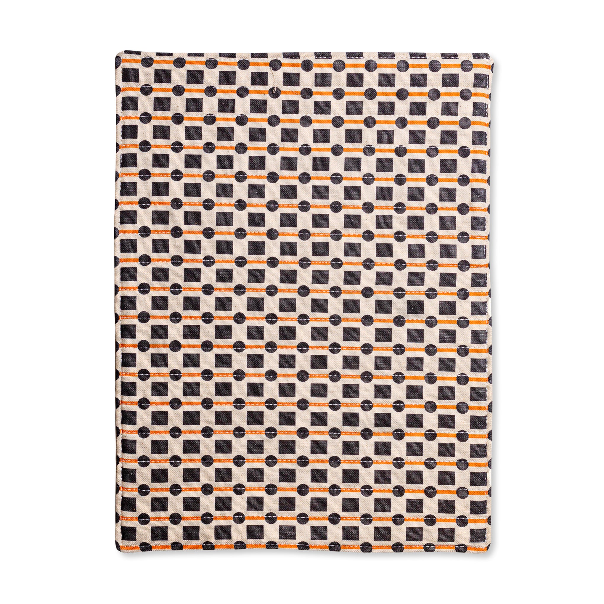 Handmade Geometric Cotton Linen Placemats - Set of 2 - MoMA Exclusive