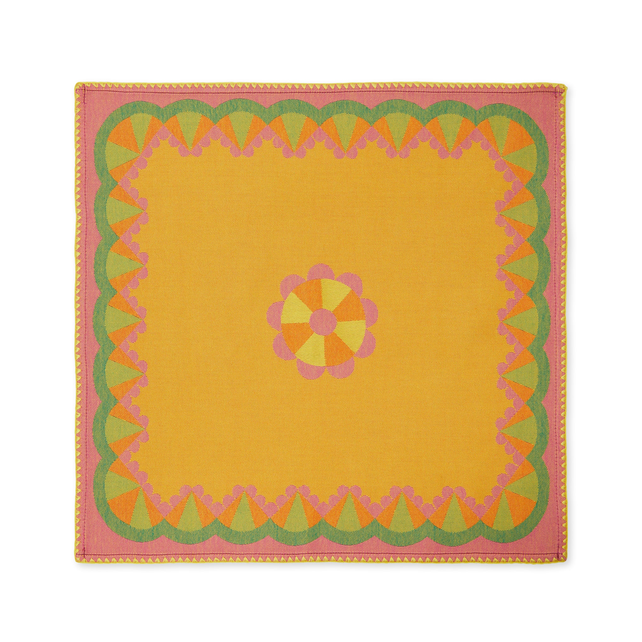 Yinka Ilori Cotton Jacquard Napkins - Set of 2, 18.5" Square