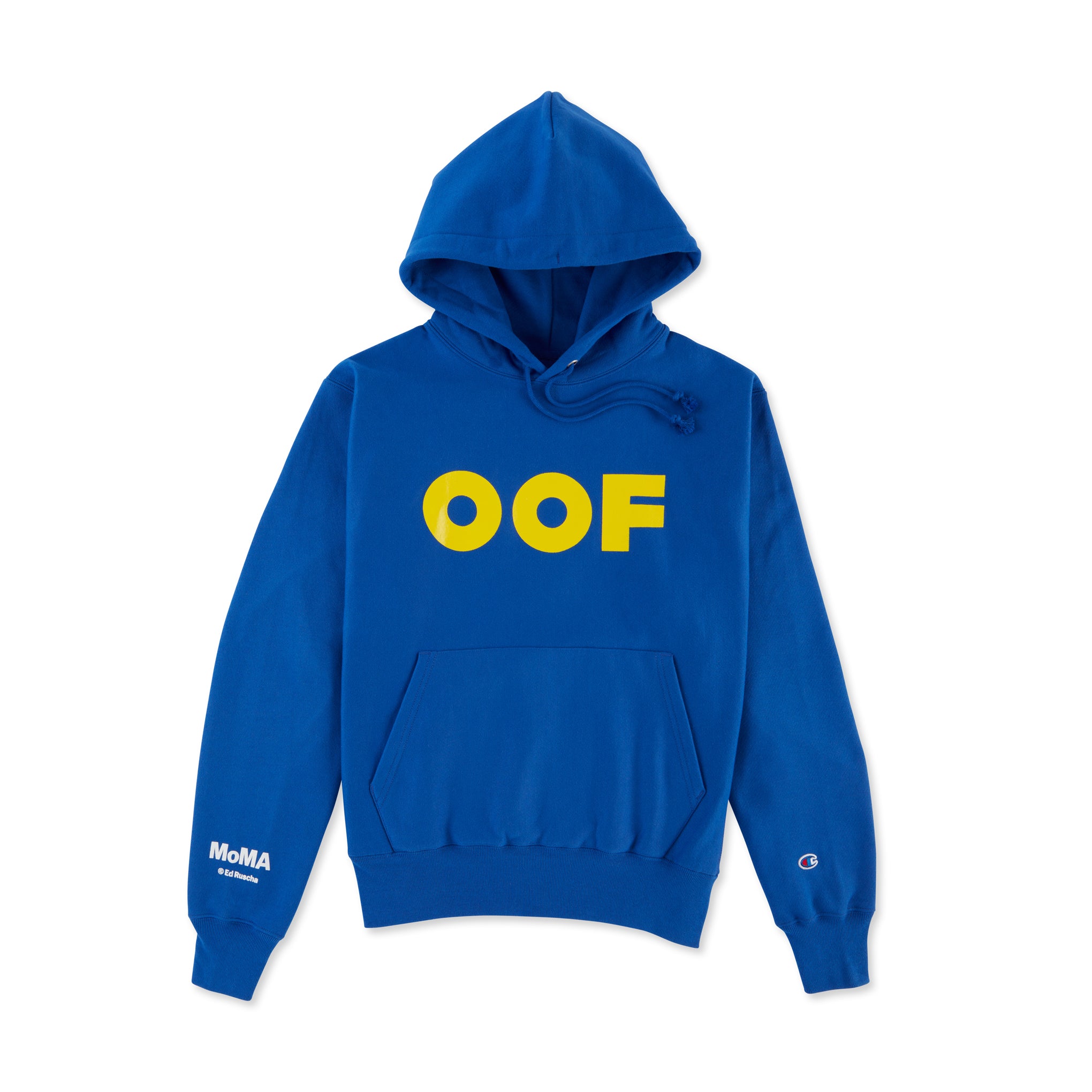 Ed Ruscha OOF Champion Hoodie Sweatshirt | MoMA Exclusive