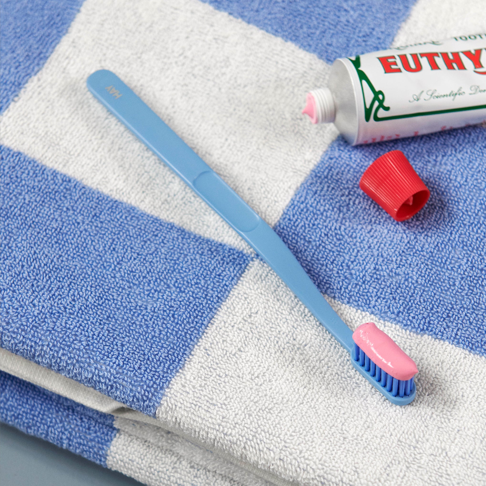 HAY Tann Eco-Friendly Toothbrush - Recycled Plastic, Purple