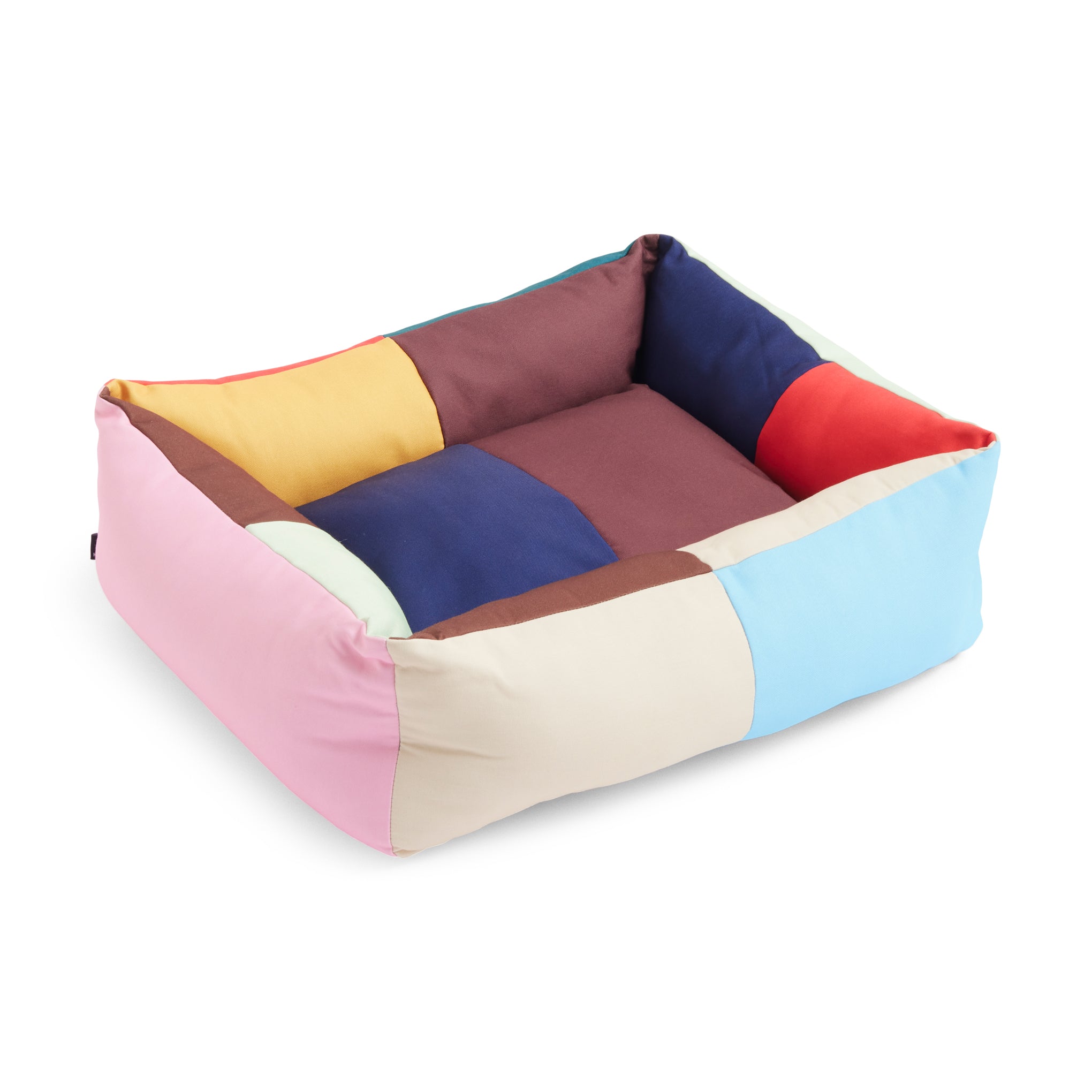 HAY Recycled Polyester Dog Bed - Colorblock Design