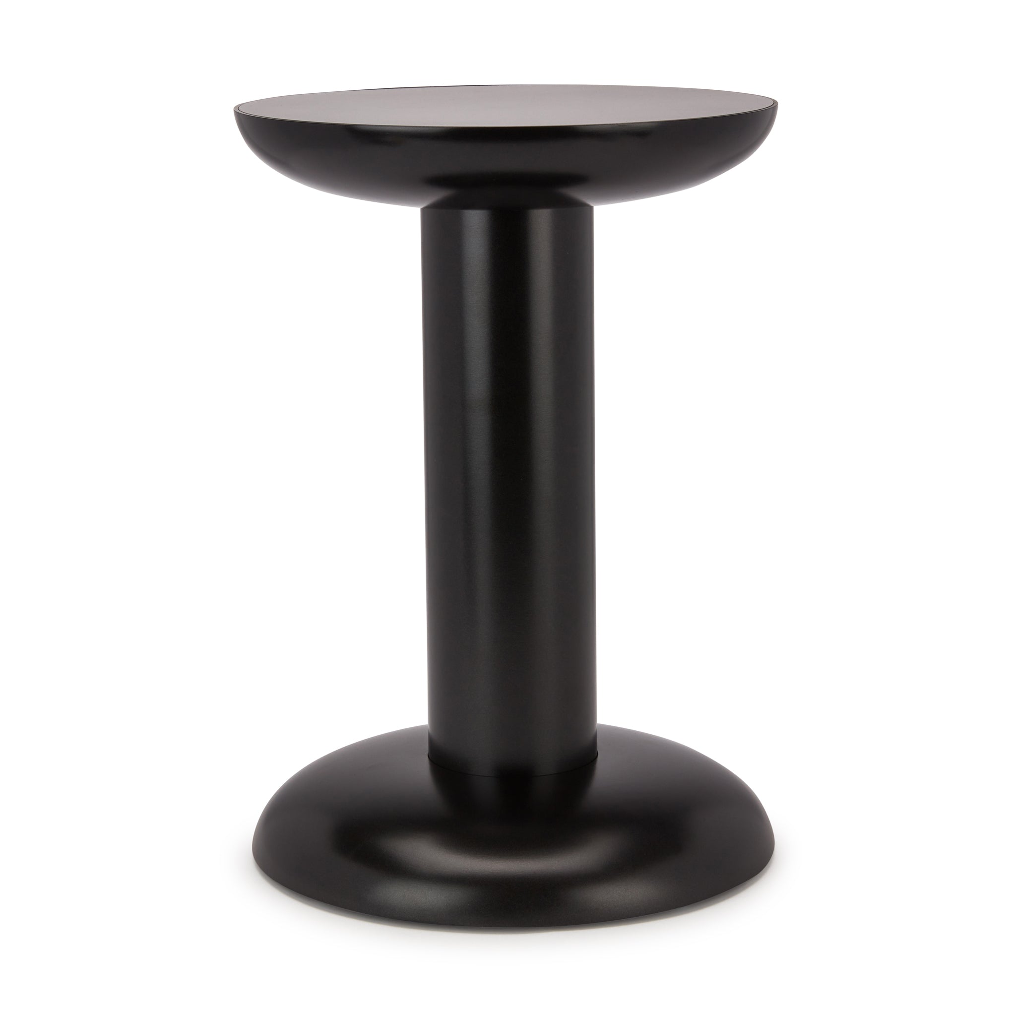 Raawii Recycled Aluminum Stool by George Sowden - Black