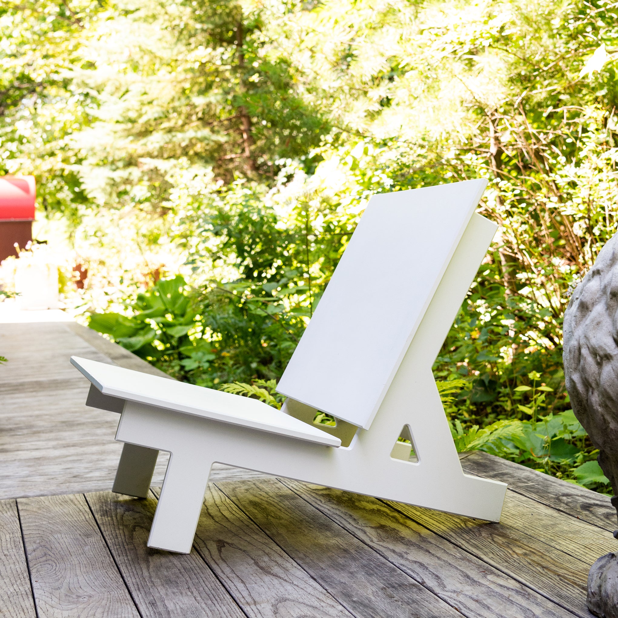 Taavi Recycled Plastic Outdoor Lounge Chair - All-Weather Comfort