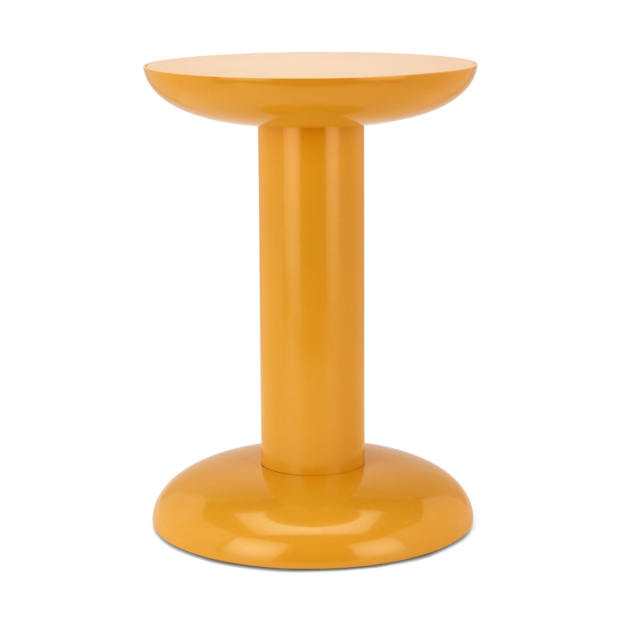 Raawii Recycled Aluminum Stool by George Sowden - Yellow
