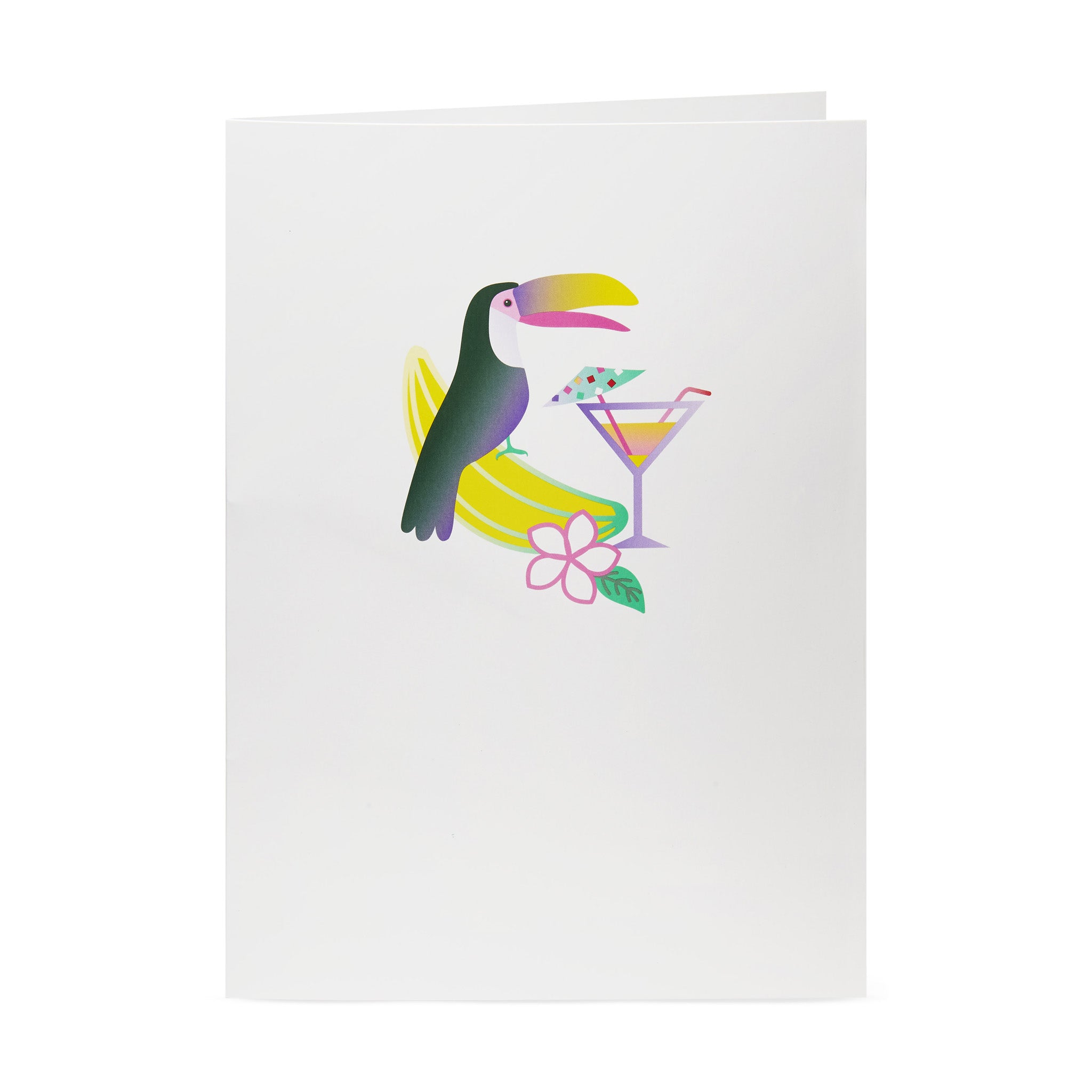Festive Fruits Pop-Up Greeting Cards - Set of 6 with Envelopes