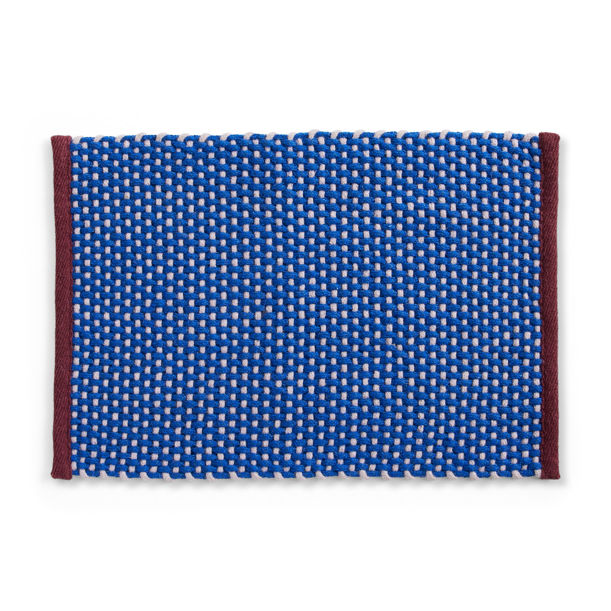 HAY Jute Doormat - Royal Blue Indoor Outdoor Rug
