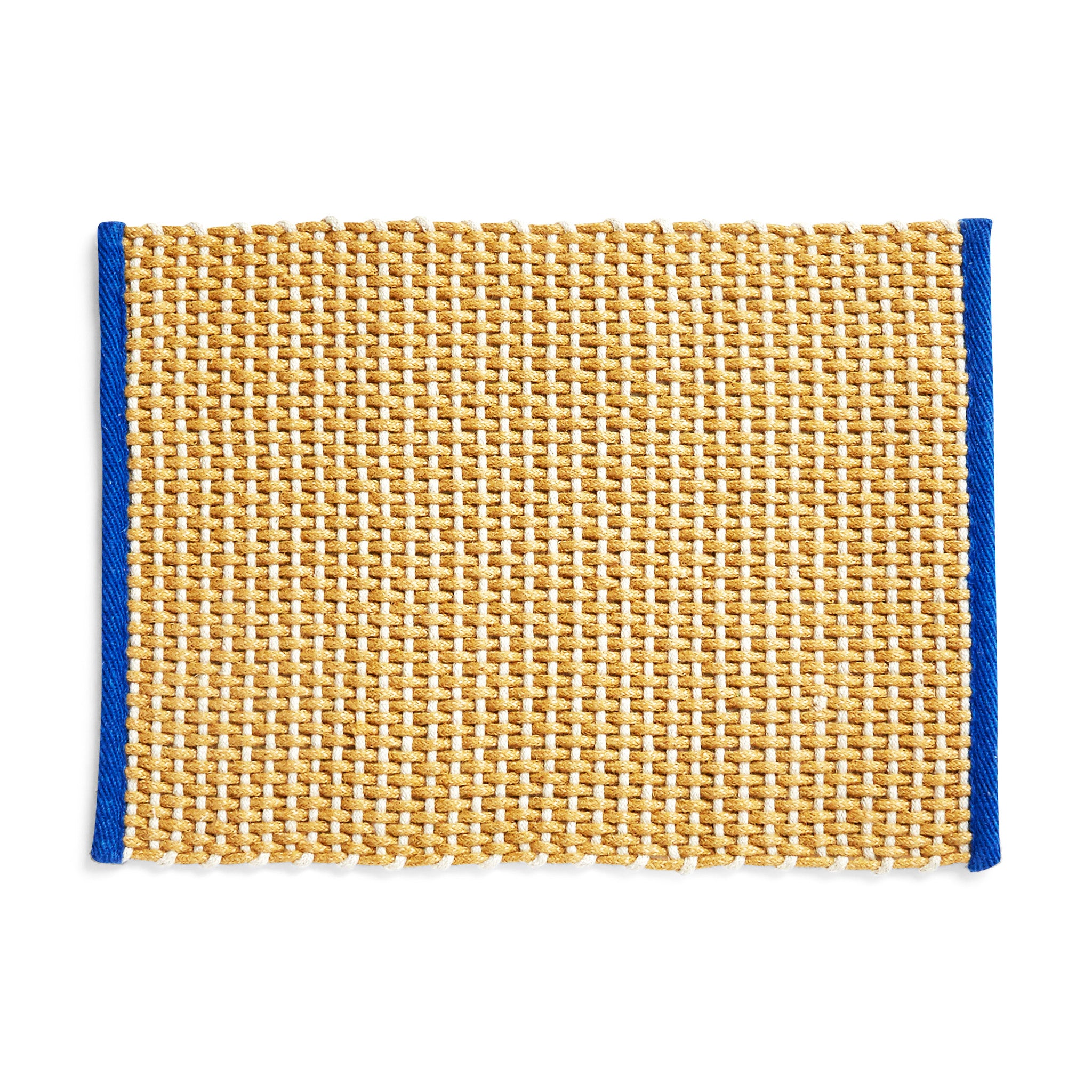 HAY Jute Doormat Yellow - Indoor Outdoor Rug 27.5x20.5"