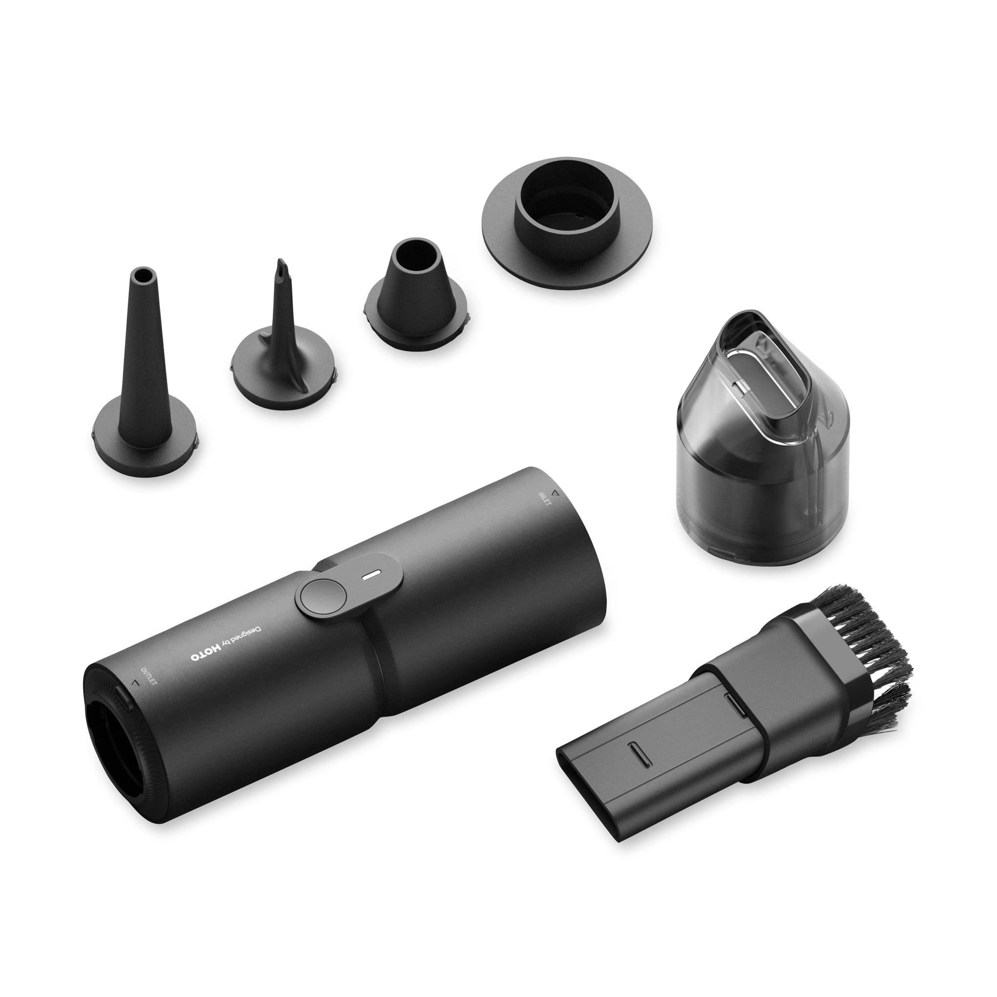 HOTO 4-in-1 Electric Air Duster & Vacuum with HEPA Filter