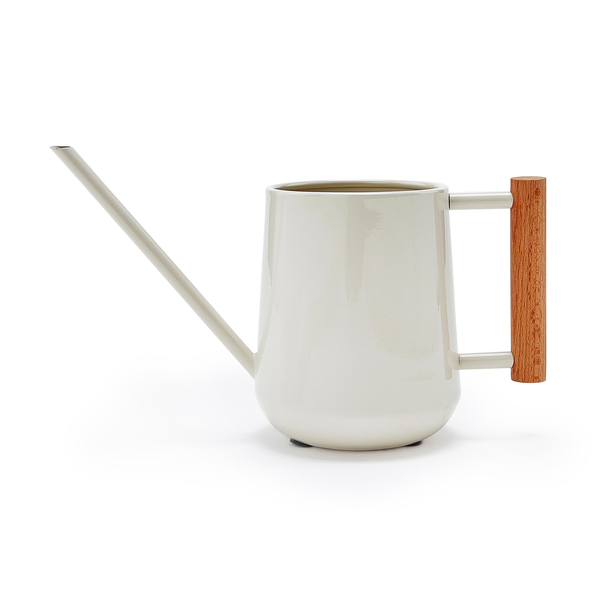 Burgon & Ball White Steel Indoor Watering Can for Houseplants