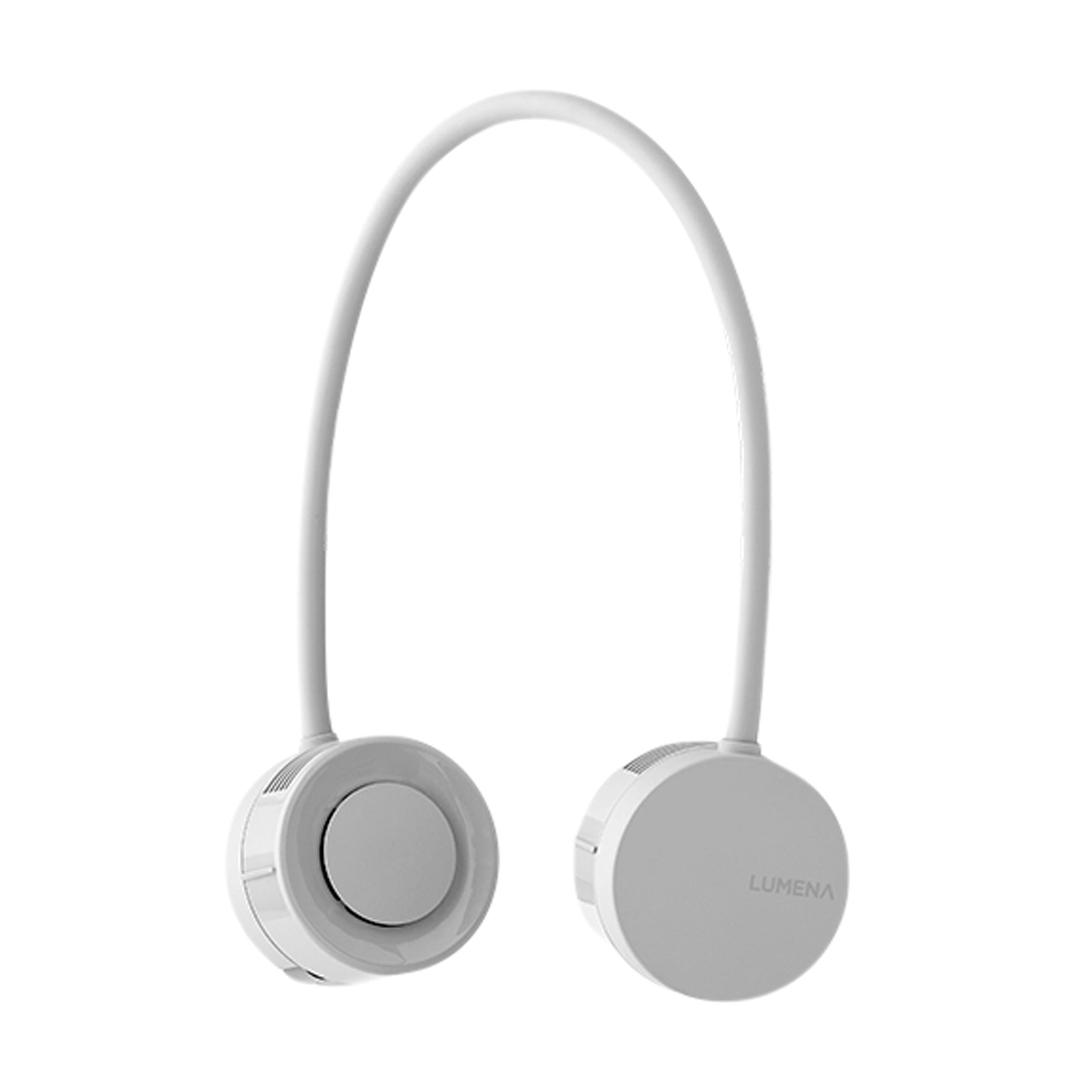 Portable Neck Fan with USB-C Charging, 3 Speed Settings & Adjustable Heads