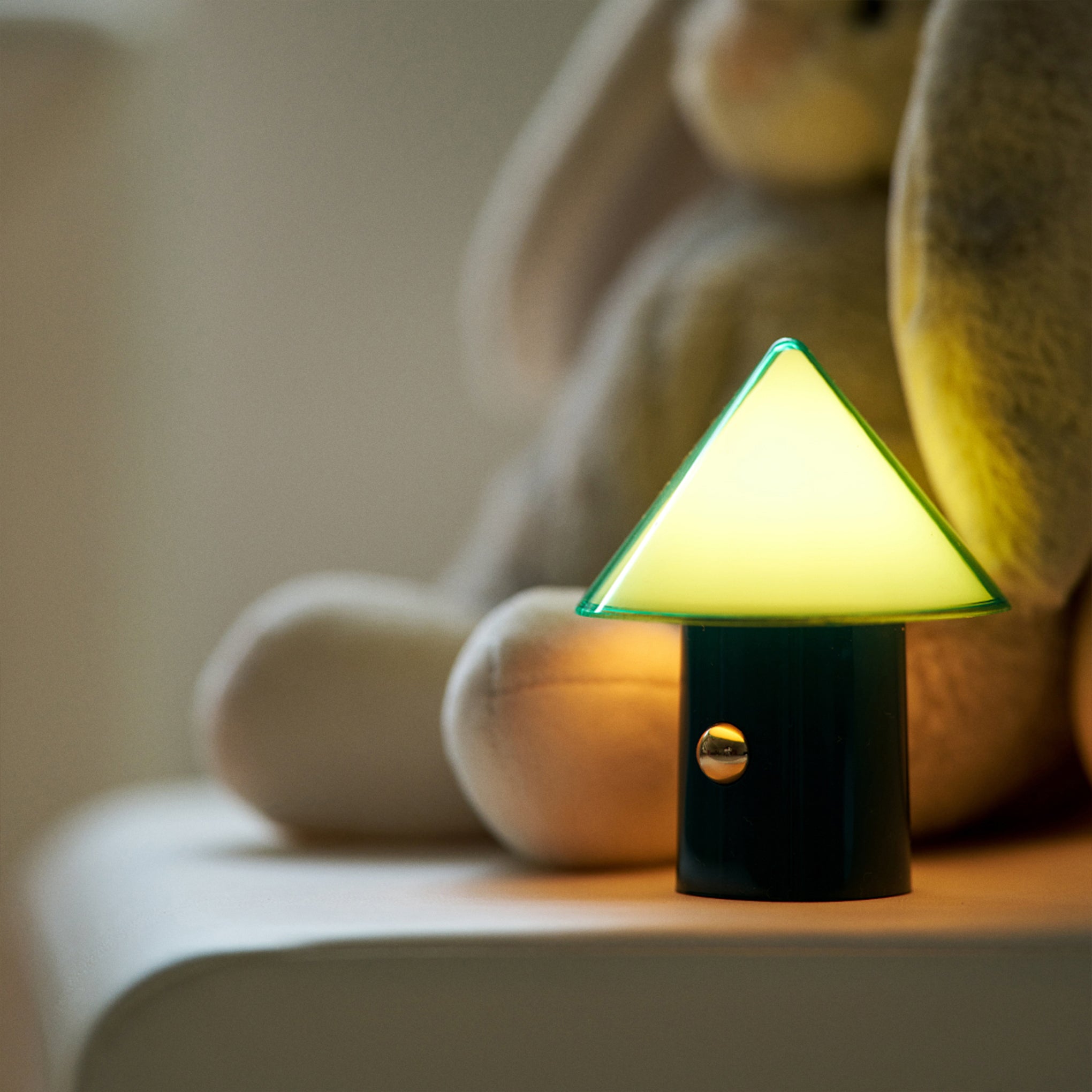 Space S Mini USB-C Rechargeable Mood Lamp - Green Portable Light