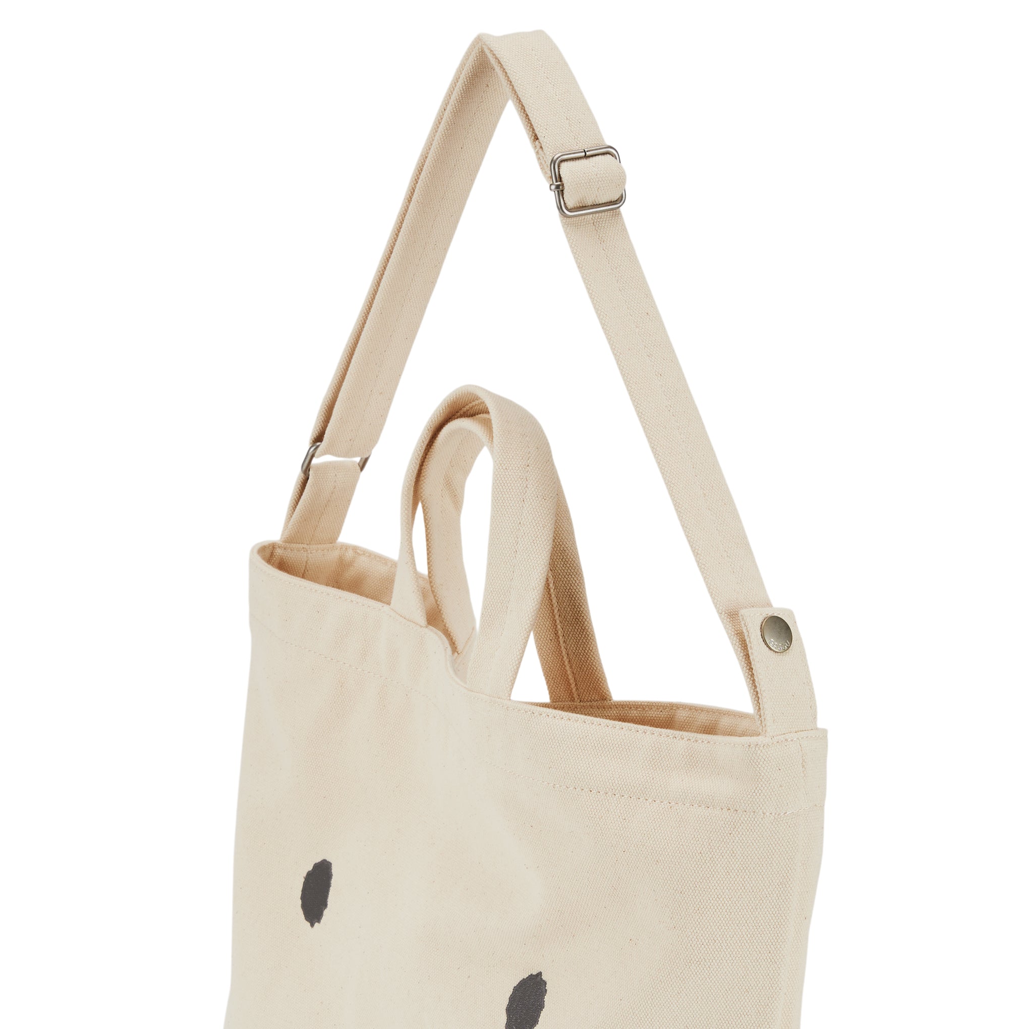 Miffy Recycled Cotton Zip Tote Bag with Adjustable Strap