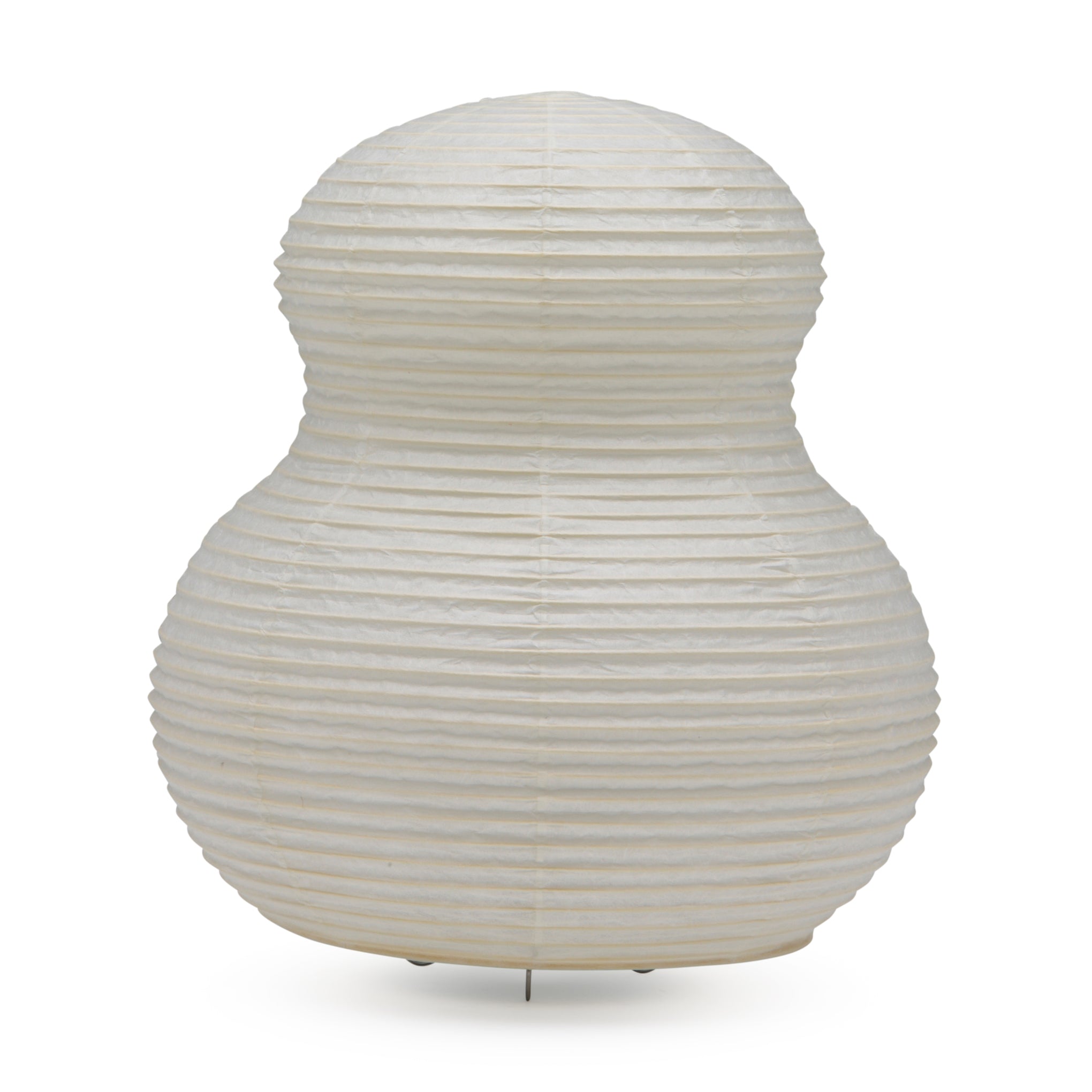 Handcrafted Washi Paper Moon Lamp - Gourd Shape by Shigeru Uchida