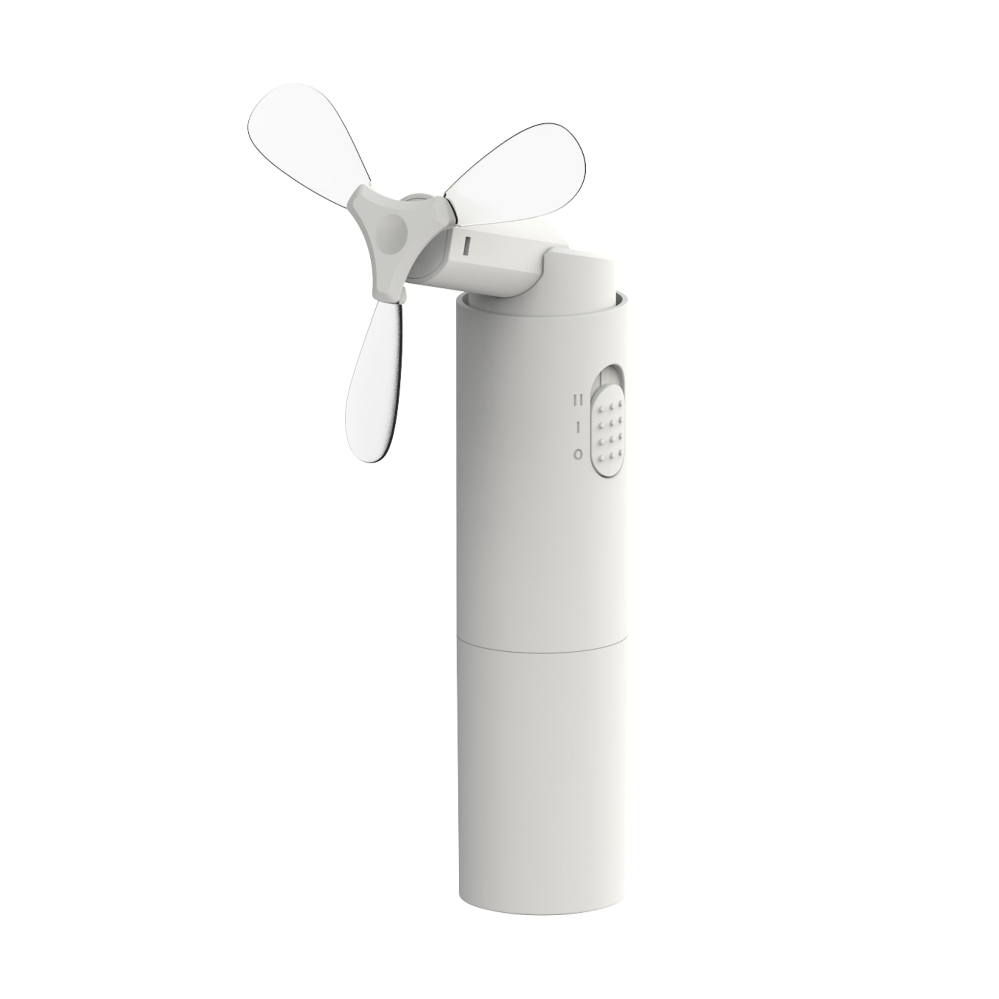 Portable Mini Fan with Power Bank - 2000mAh Rechargeable & Foldable for Travel