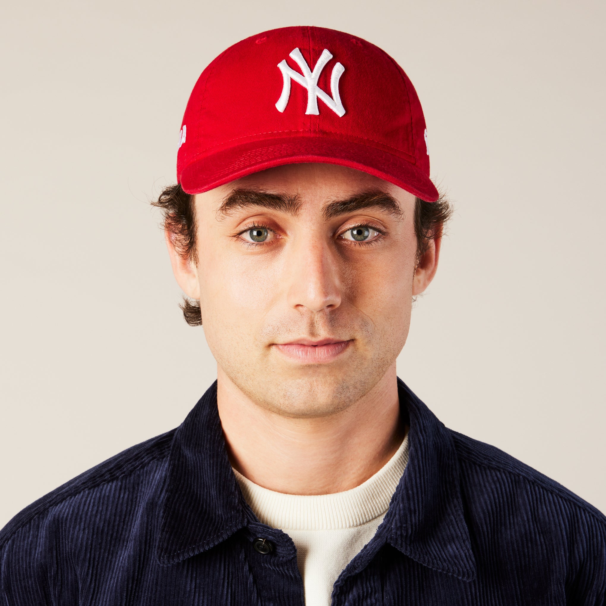 New Era Yankees Adjustable Baseball Cap - Scarlet | MoMA Exclusive