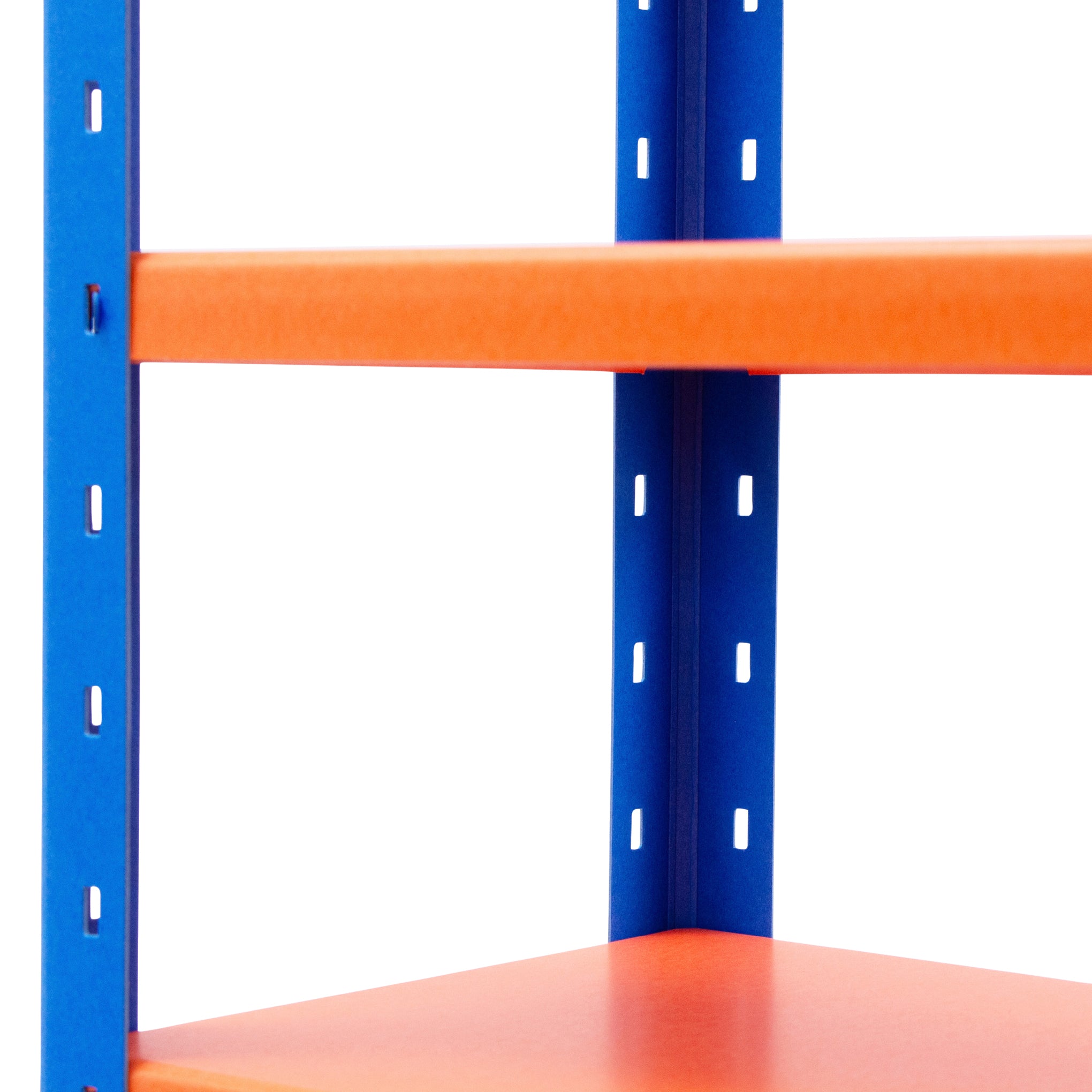 MoMA Paper Shelves Rack - Blue or Orange - Wall Mountable Storage