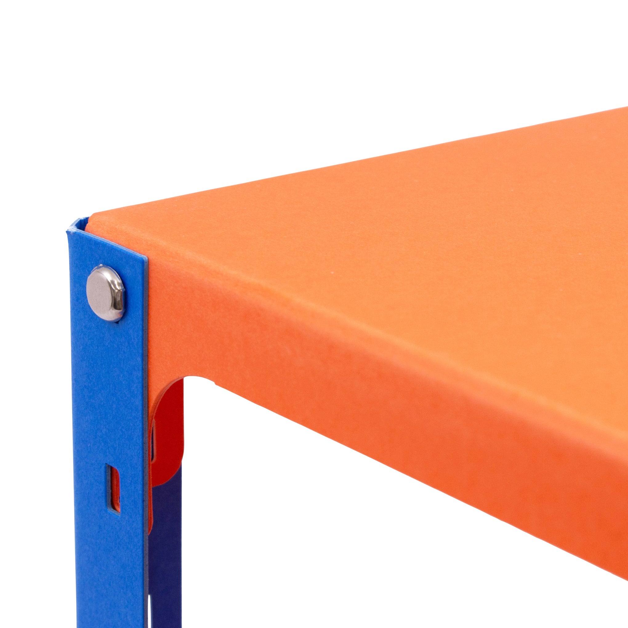 MoMA Paper Shelves Rack - Blue or Orange - Wall Mountable Storage