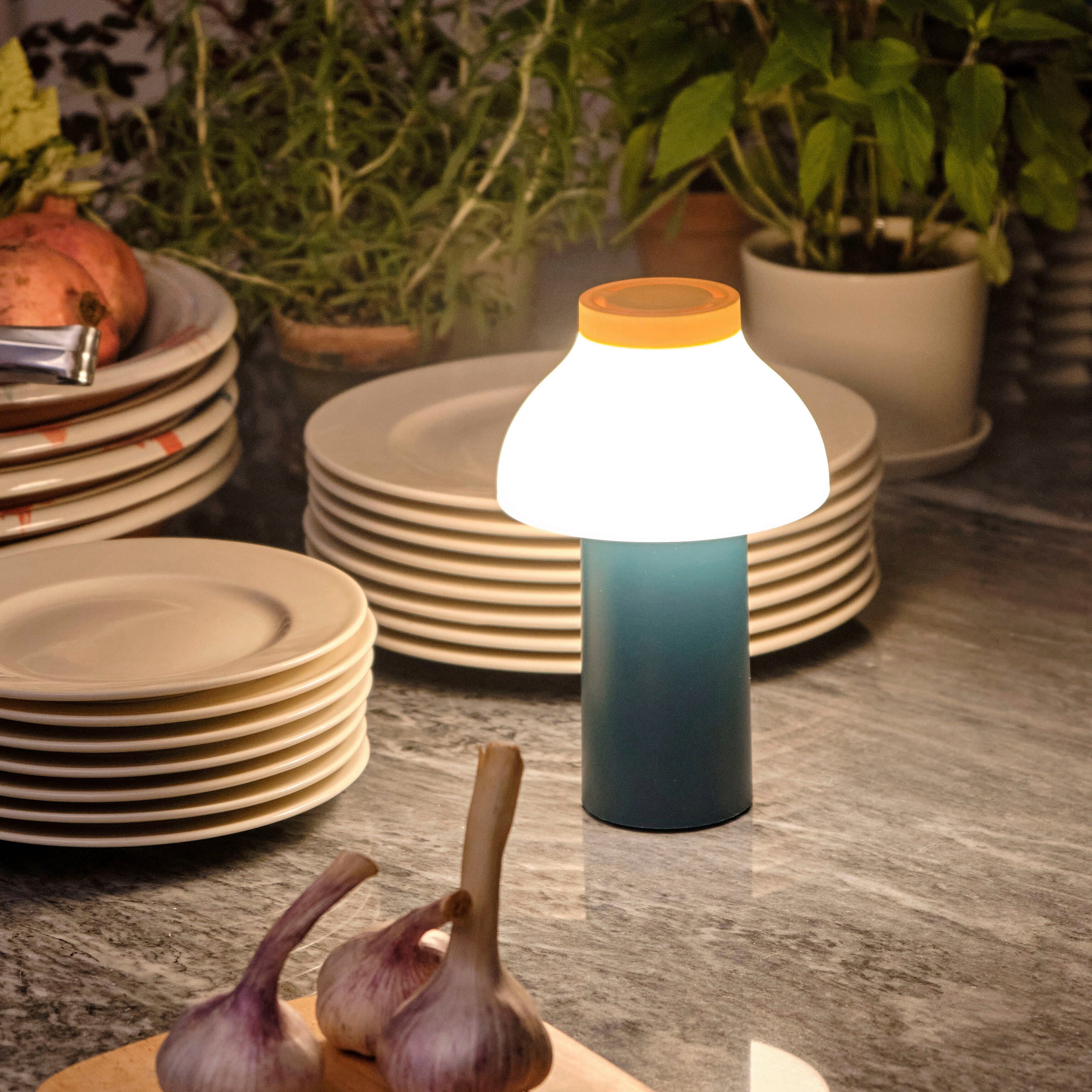 HAY PC Portable Rechargeable LED Lamp - Ocean Green