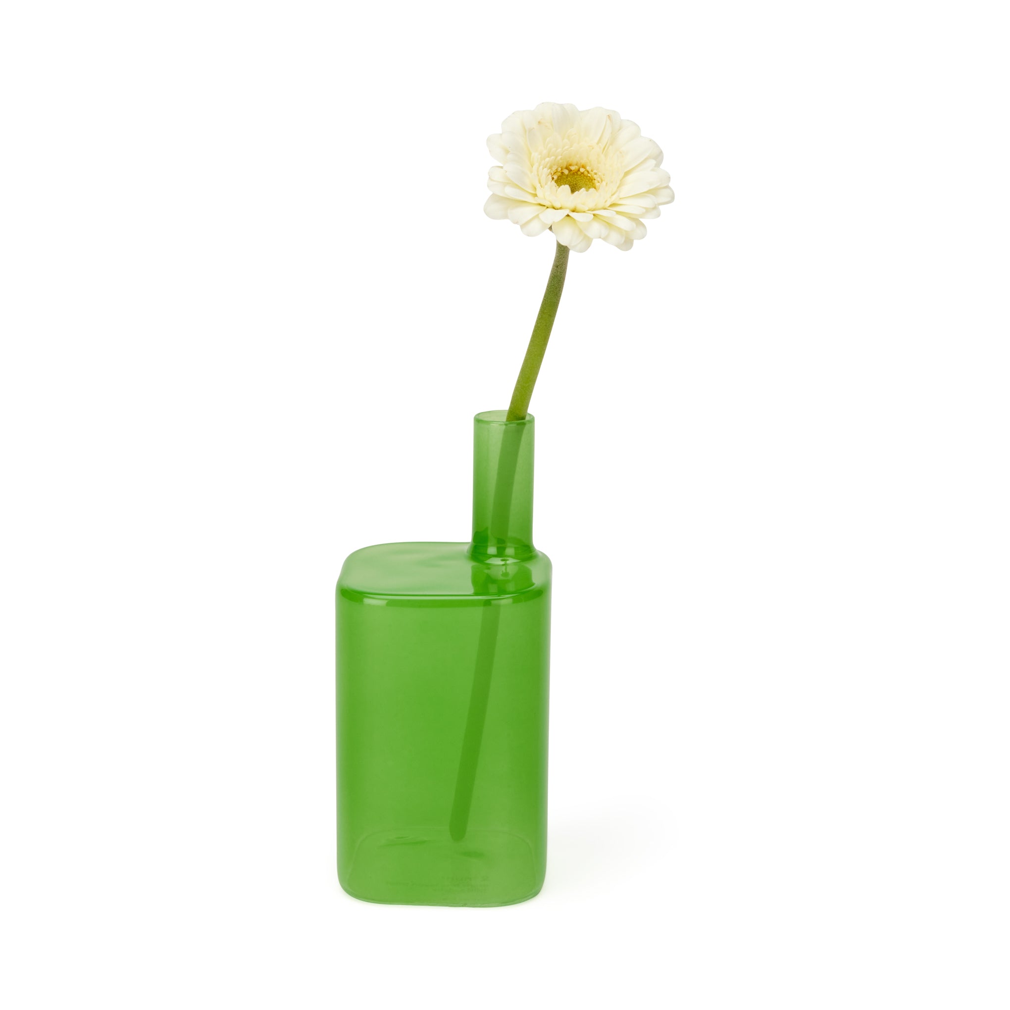 MoMA Cityscape Glass Vase - Pistacho for Small Blooms