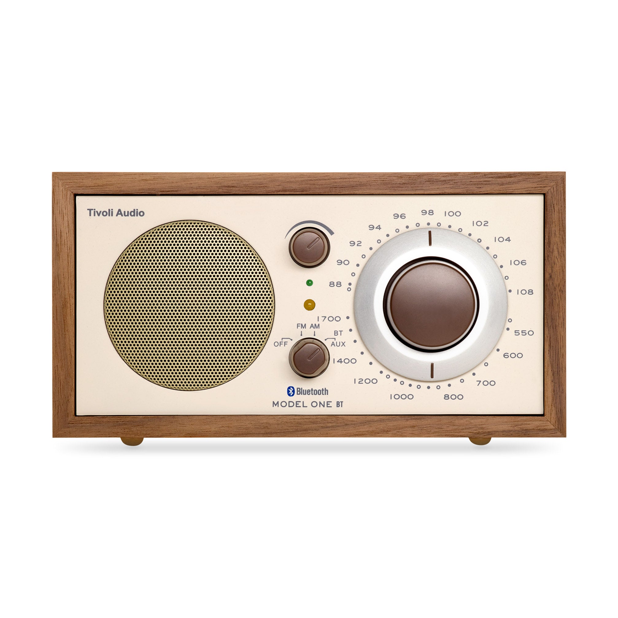 Tivoli Model One Bluetooth Radio with Wooden Cabinet & Aux Input