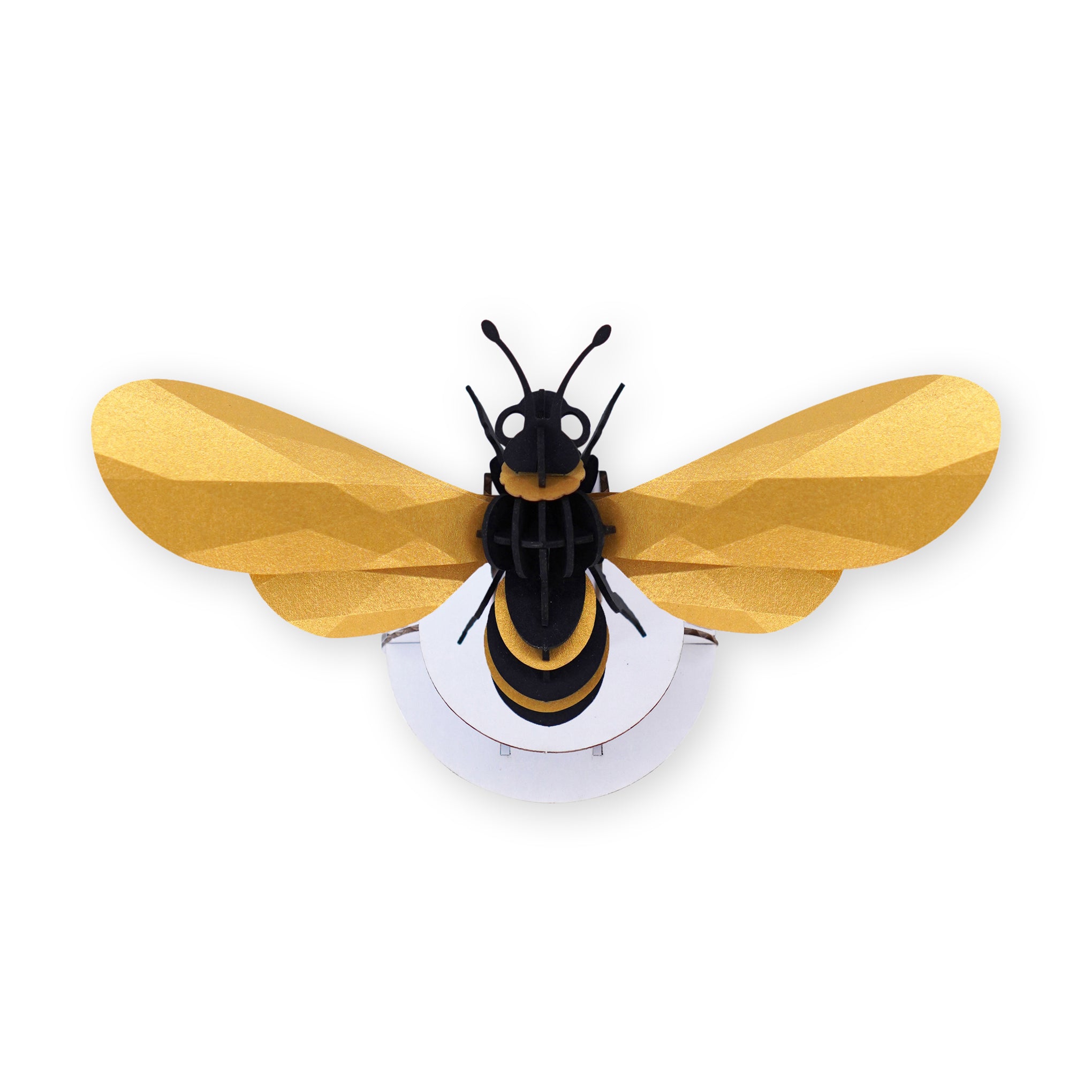 Assembli DIY Honey Bee Reflective Paper Craft Kit – No Tools Needed