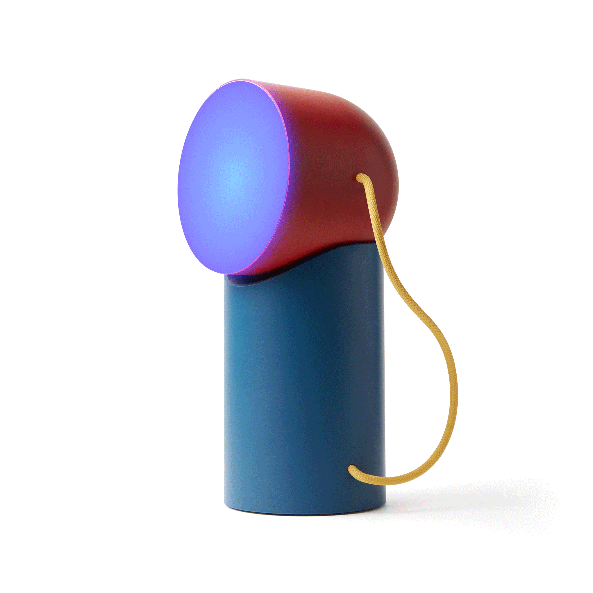 Lexon Orbe Portable LED Lamp with 9 Color Mood Lighting & USB-C Charging