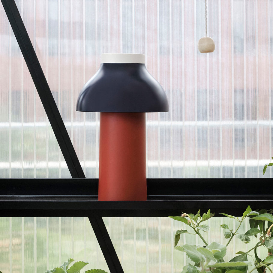 HAY PC Portable Rechargeable LED Lamp - Dusty Red Indoor/Outdoor Light
