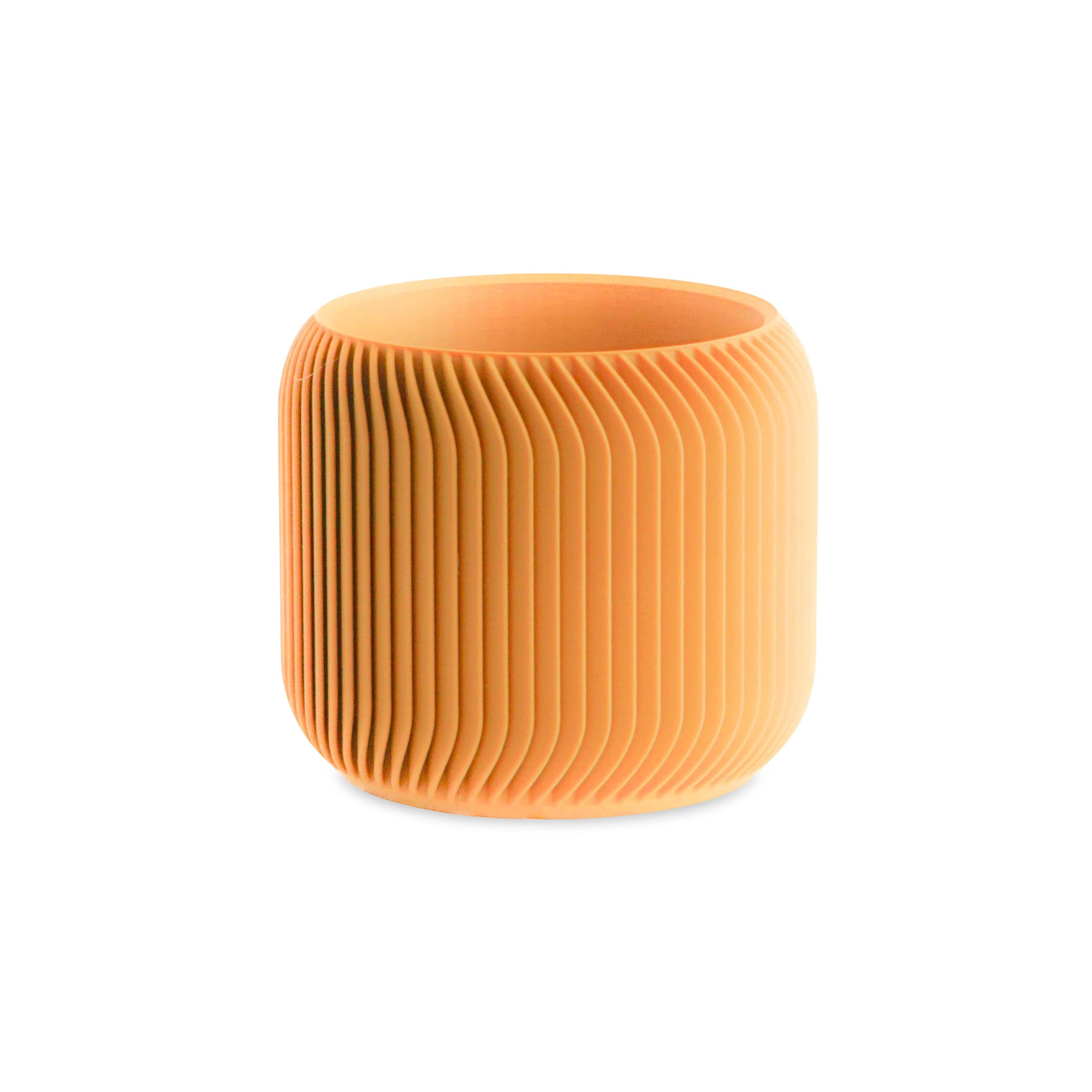 Eco-Friendly 3D-Printed Planter with Hidden Reservoir - 3"