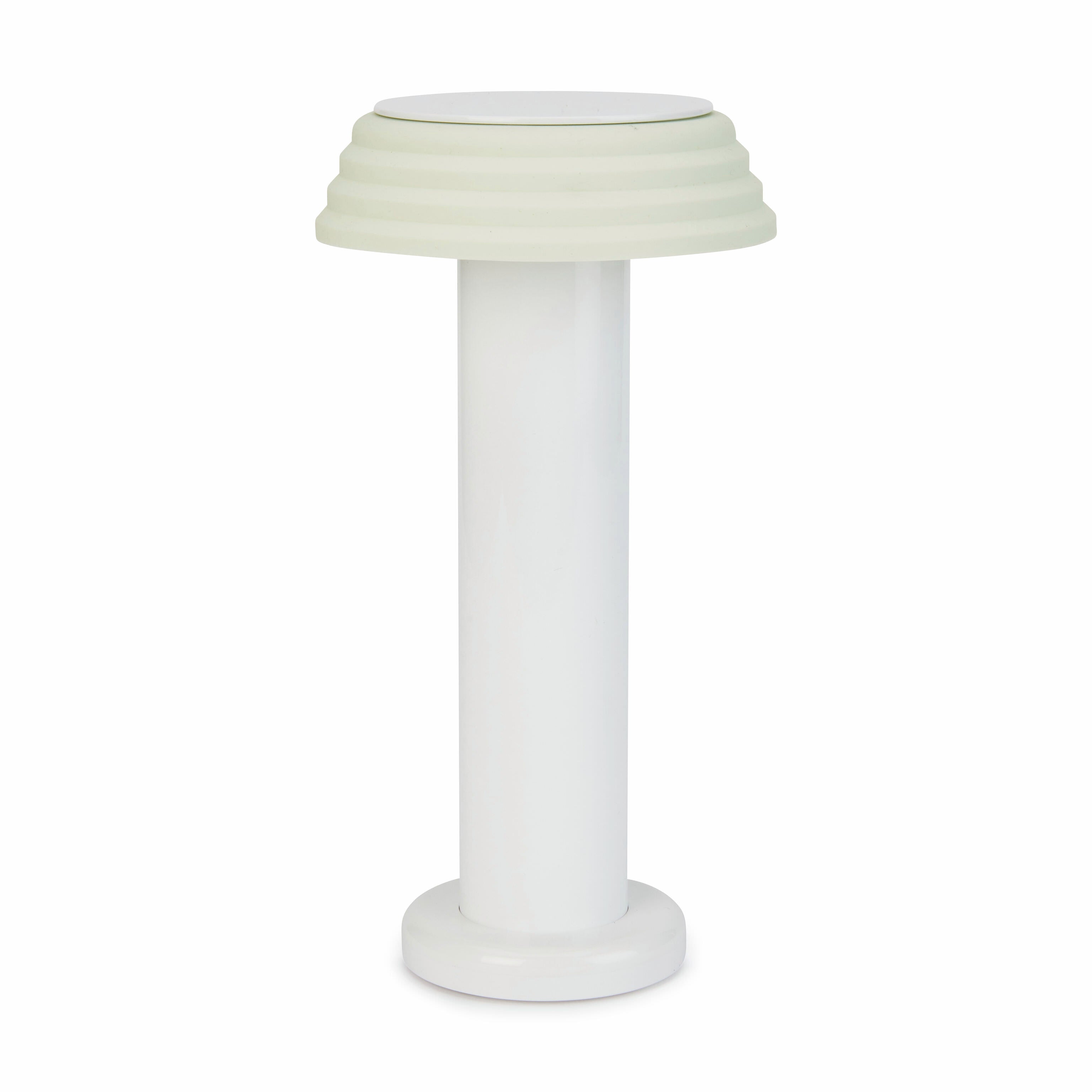 SOWDEN PL1 Rechargeable Portable Lamp - USB, Dimmer, White & Mint