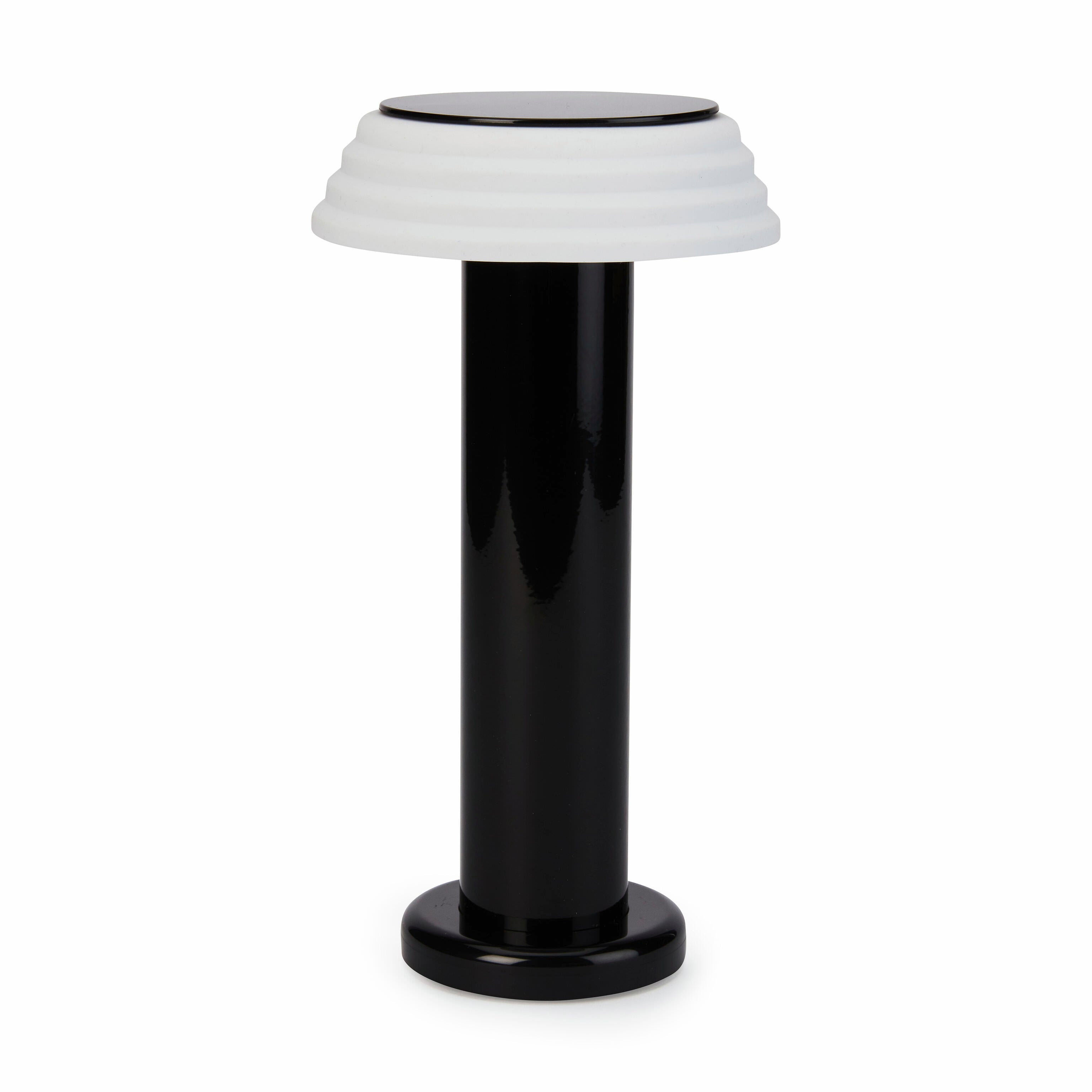 SOWDEN PL1 Rechargeable Portable Lamp - USB, Dimmer, Black/White