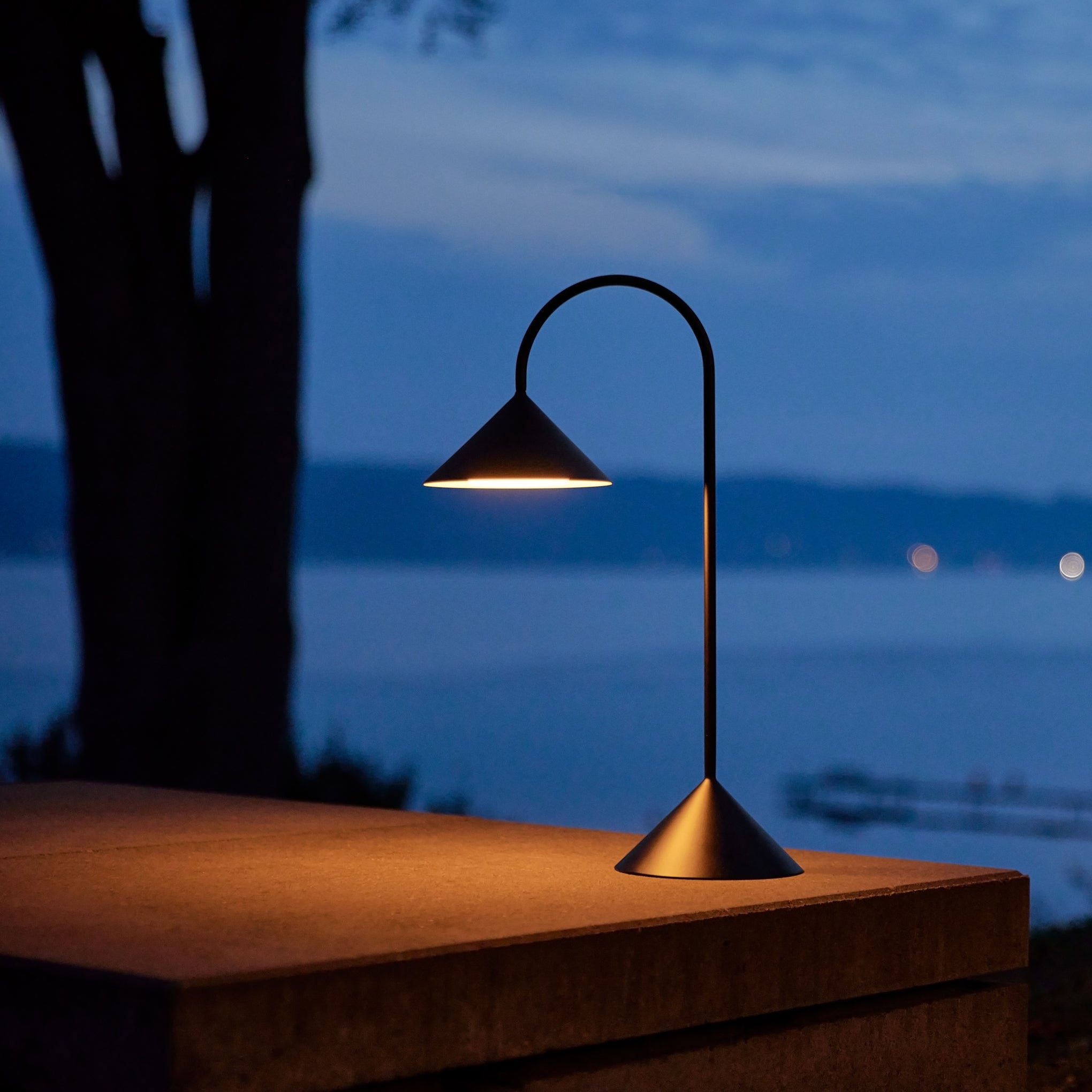 Grasp Portable LED Table Lamp by Thomas Albertsen - Rechargeable & Adjustable