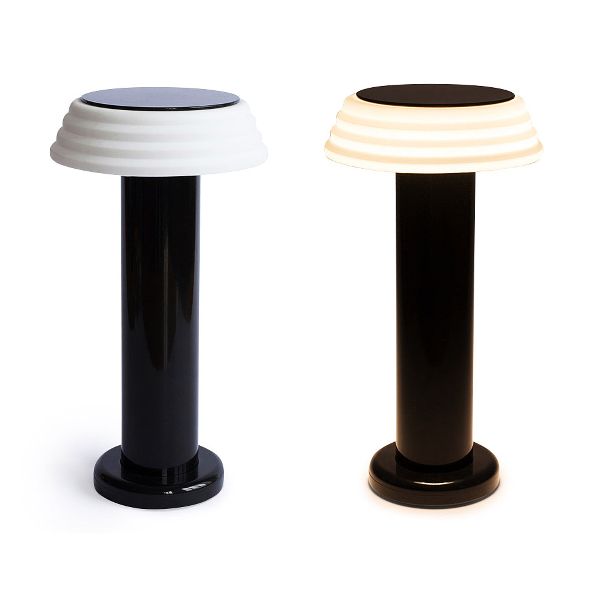 SOWDEN PL1 Rechargeable Portable Table Lamp - Red/Yellow, USB Charging