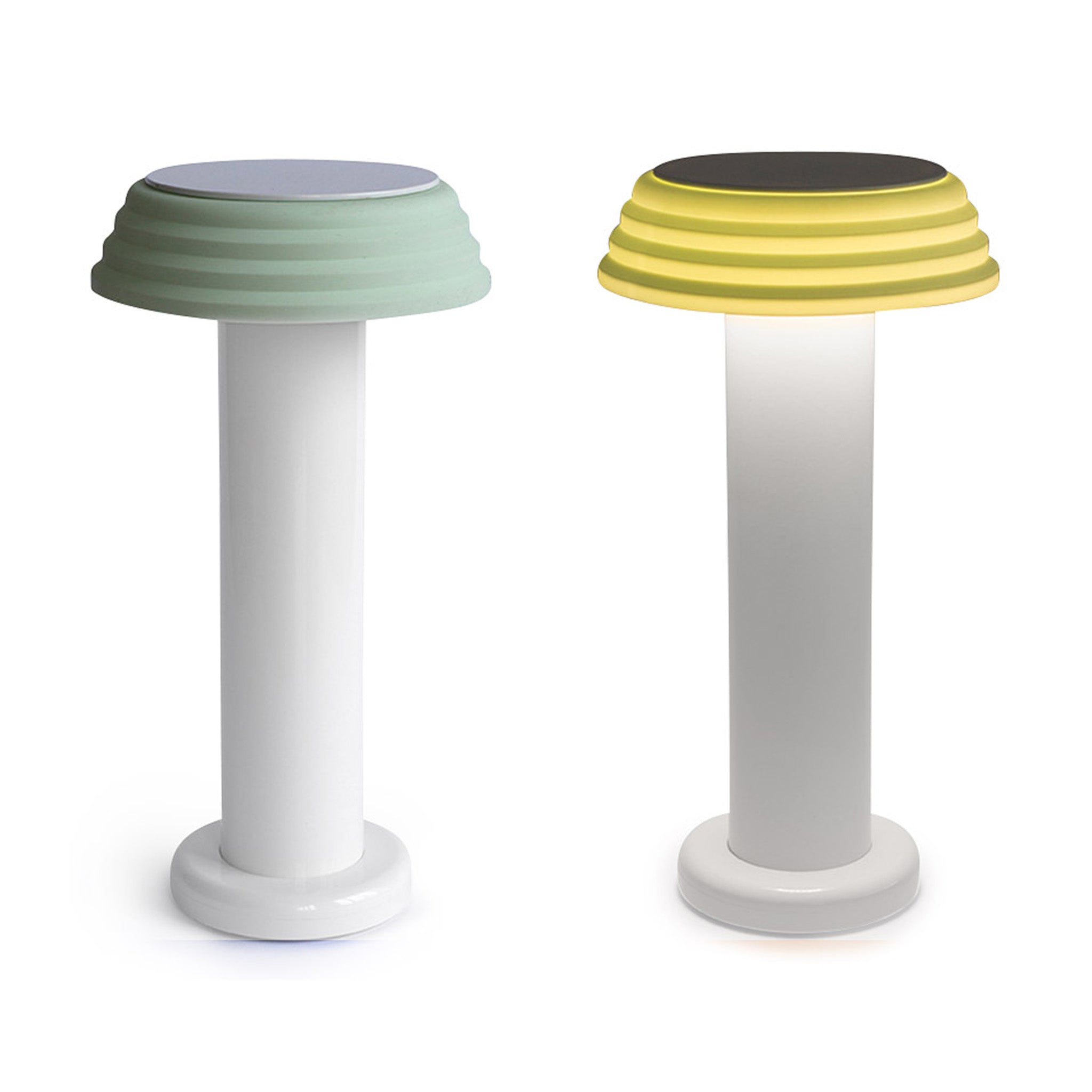 SOWDEN PL1 Rechargeable Portable Table Lamp - Red/Yellow, USB Charging
