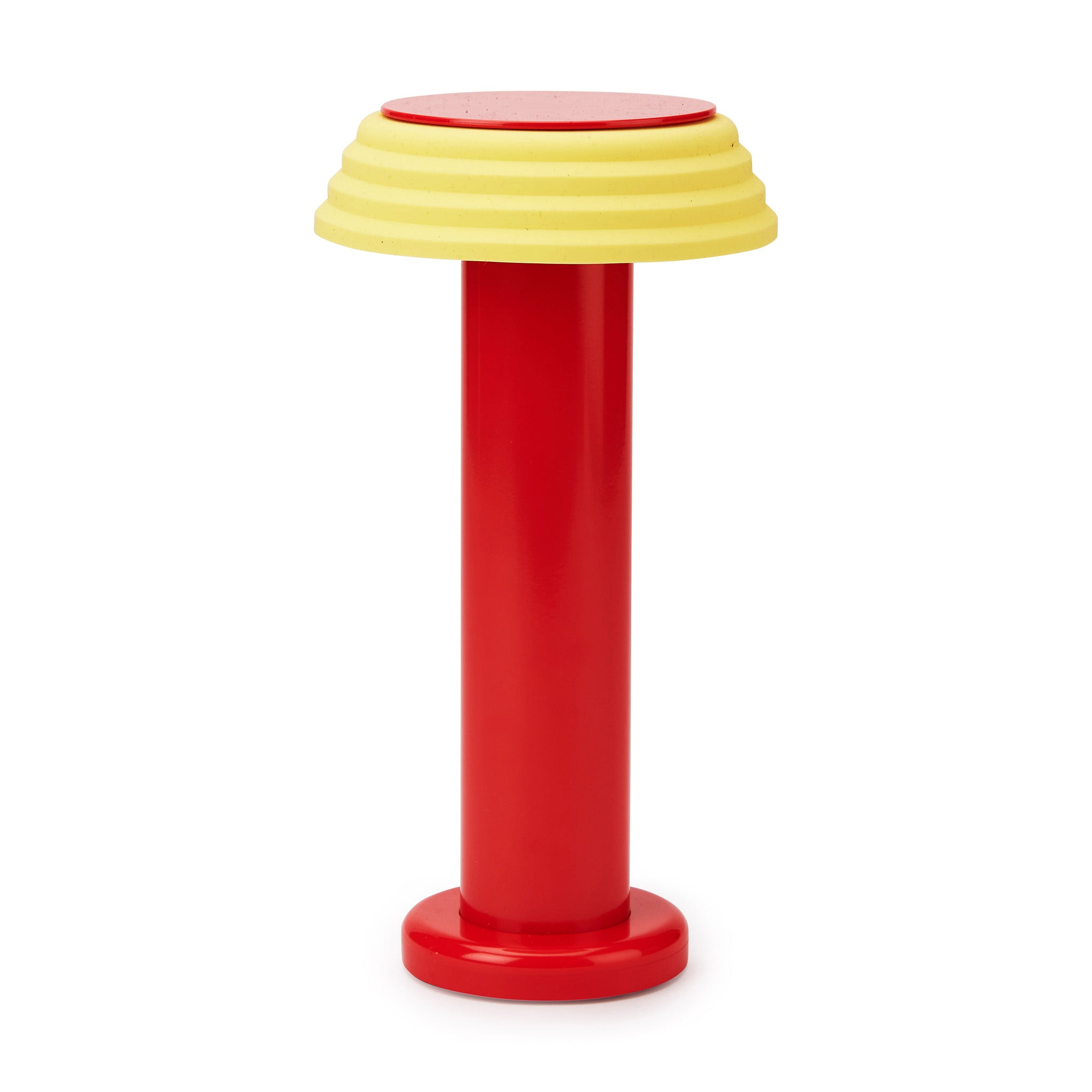 SOWDEN PL1 Rechargeable Portable Table Lamp - Red/Yellow, USB Charging