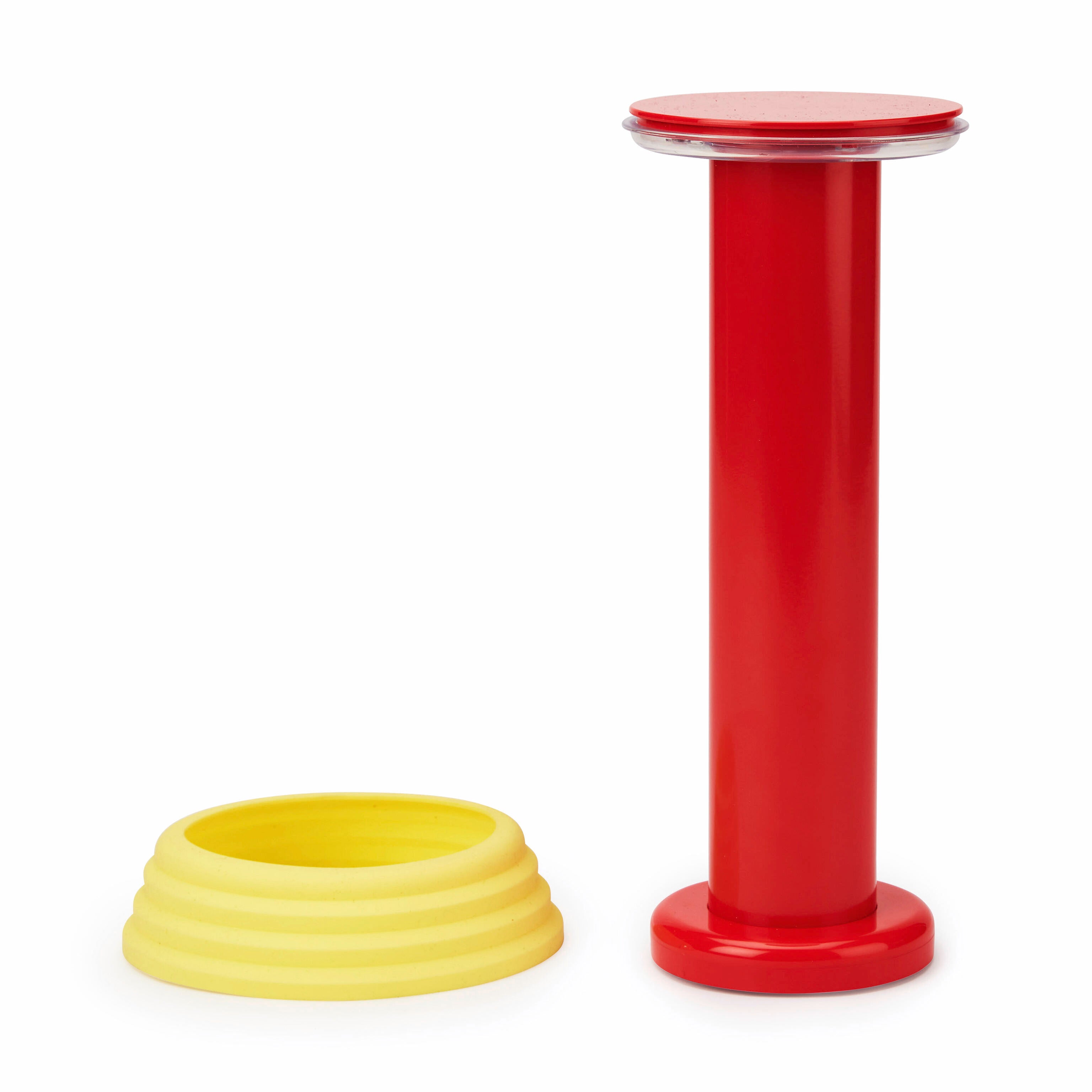 SOWDEN PL1 Rechargeable Portable Table Lamp - Red/Yellow, USB Charging