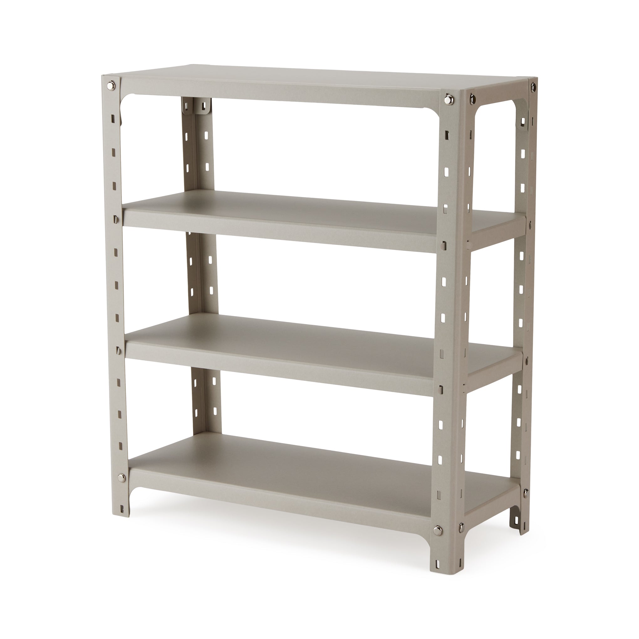 MoMA Paper Shelves Rack - Ivory Storage for Books & Plants