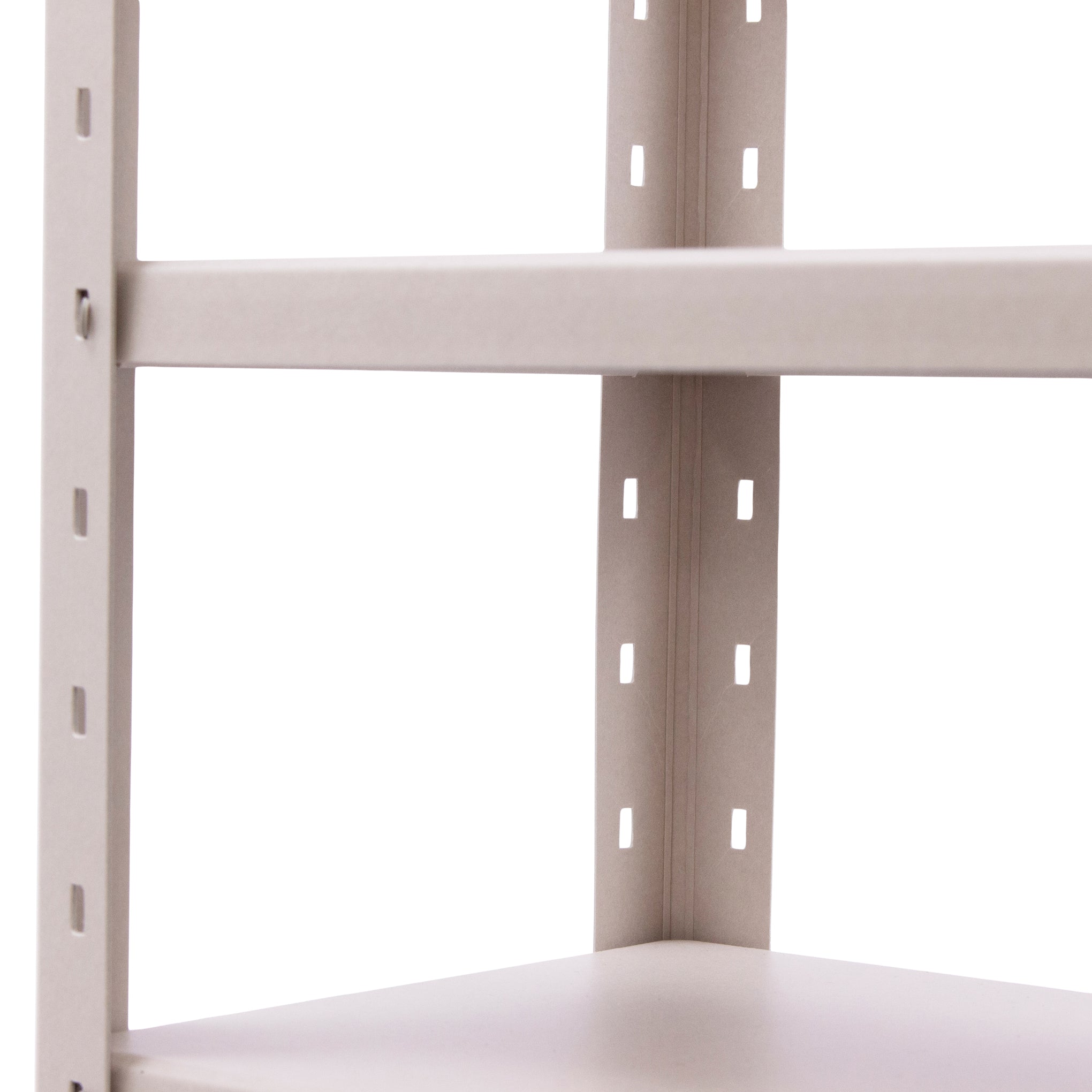 MoMA Paper Shelves Rack - Ivory Storage for Books & Plants