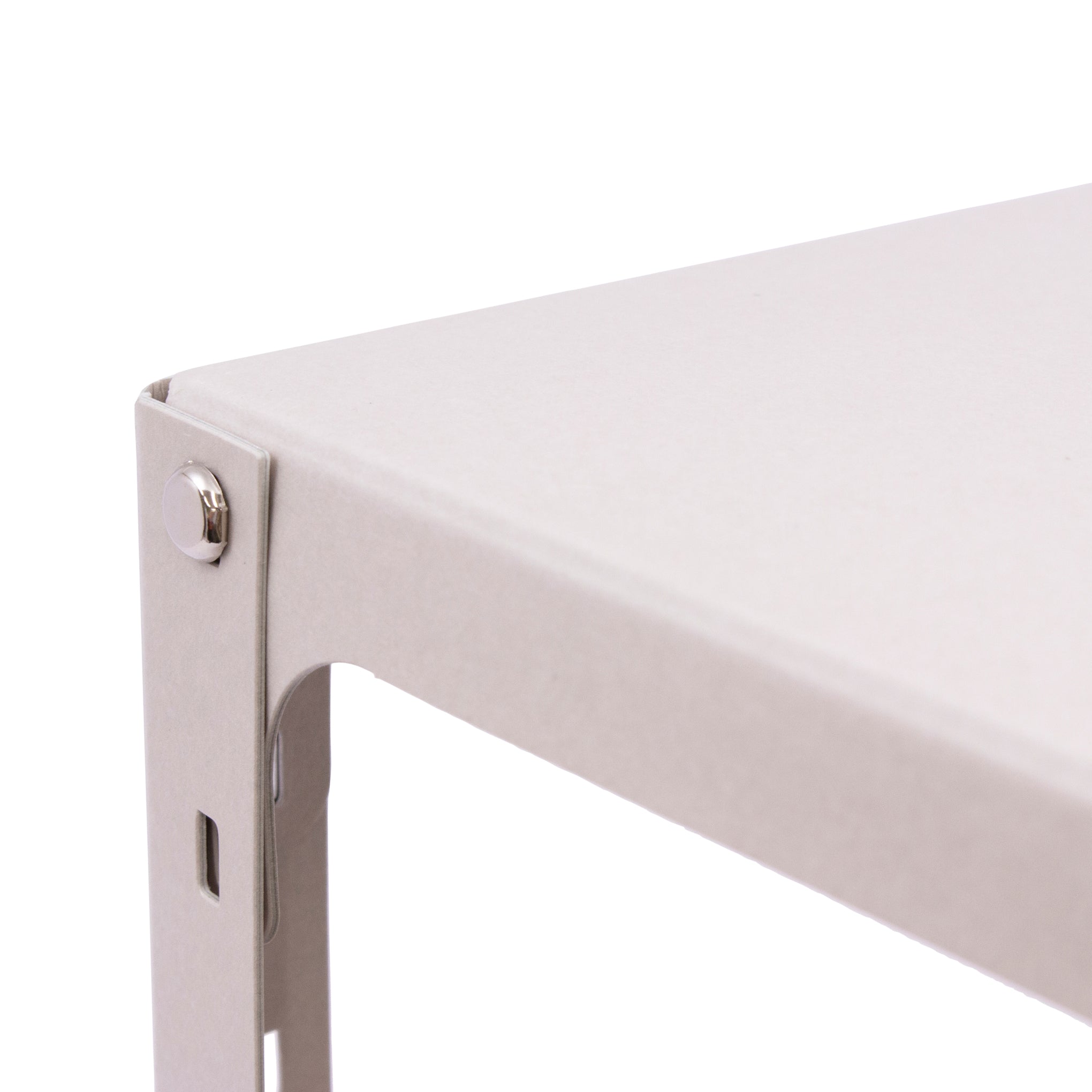 MoMA Paper Shelves Rack - Ivory Storage for Books & Plants