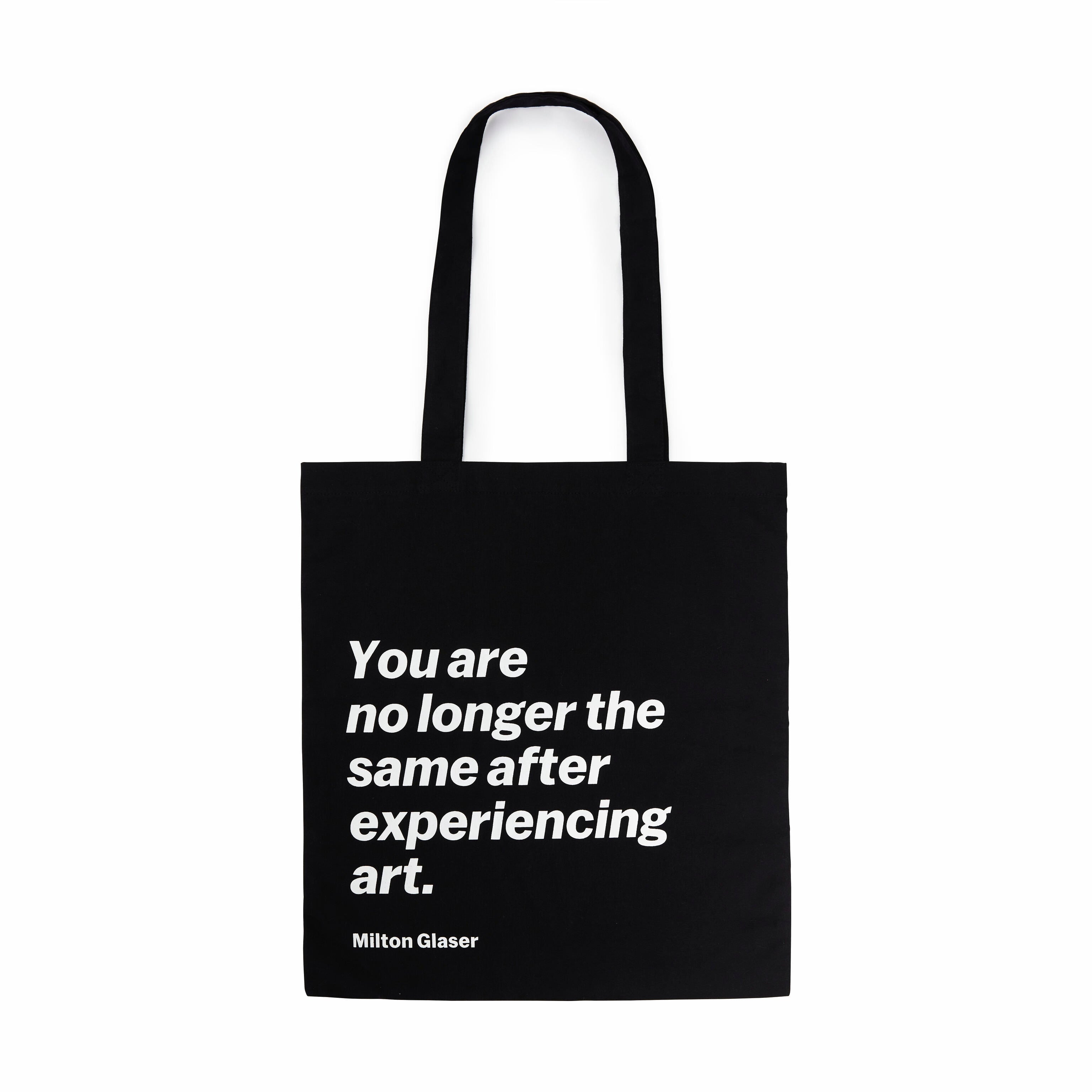 MoMA Artist Quote Cotton Tote Bag - Milton Glaser Design