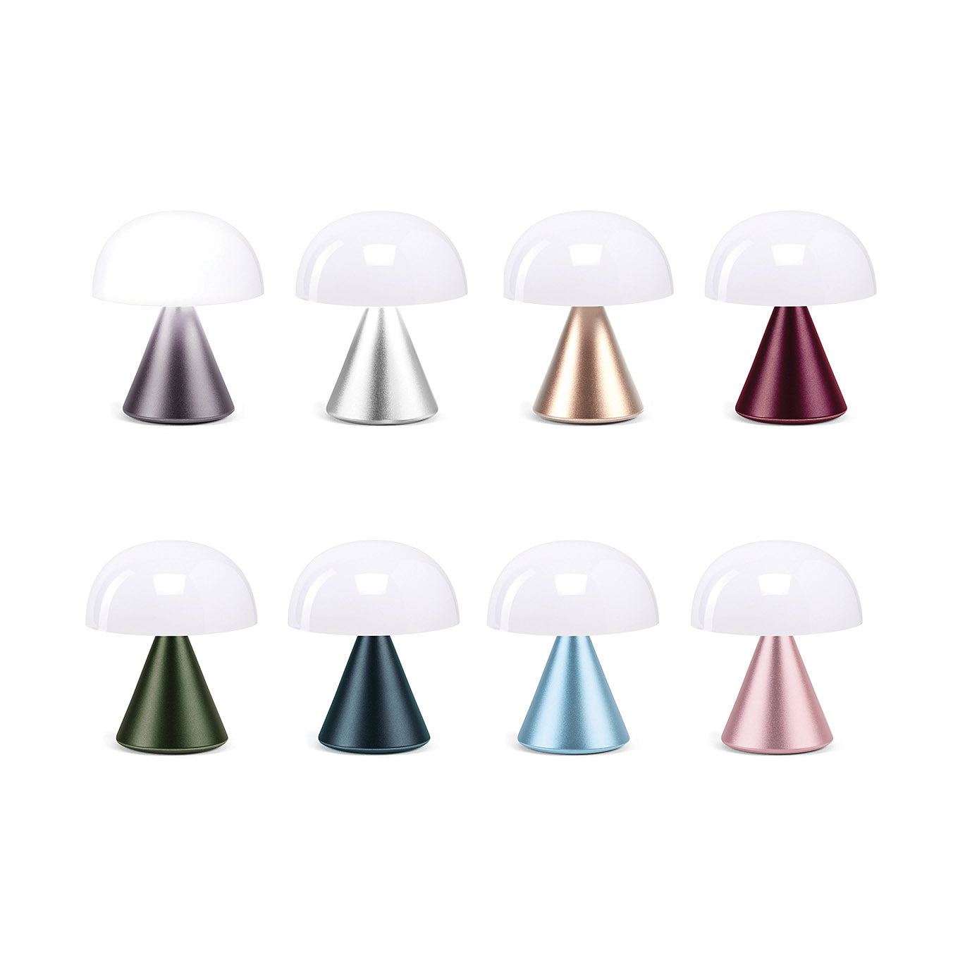 Lexon Mina USB-C Rechargeable LED Night Light - Mint