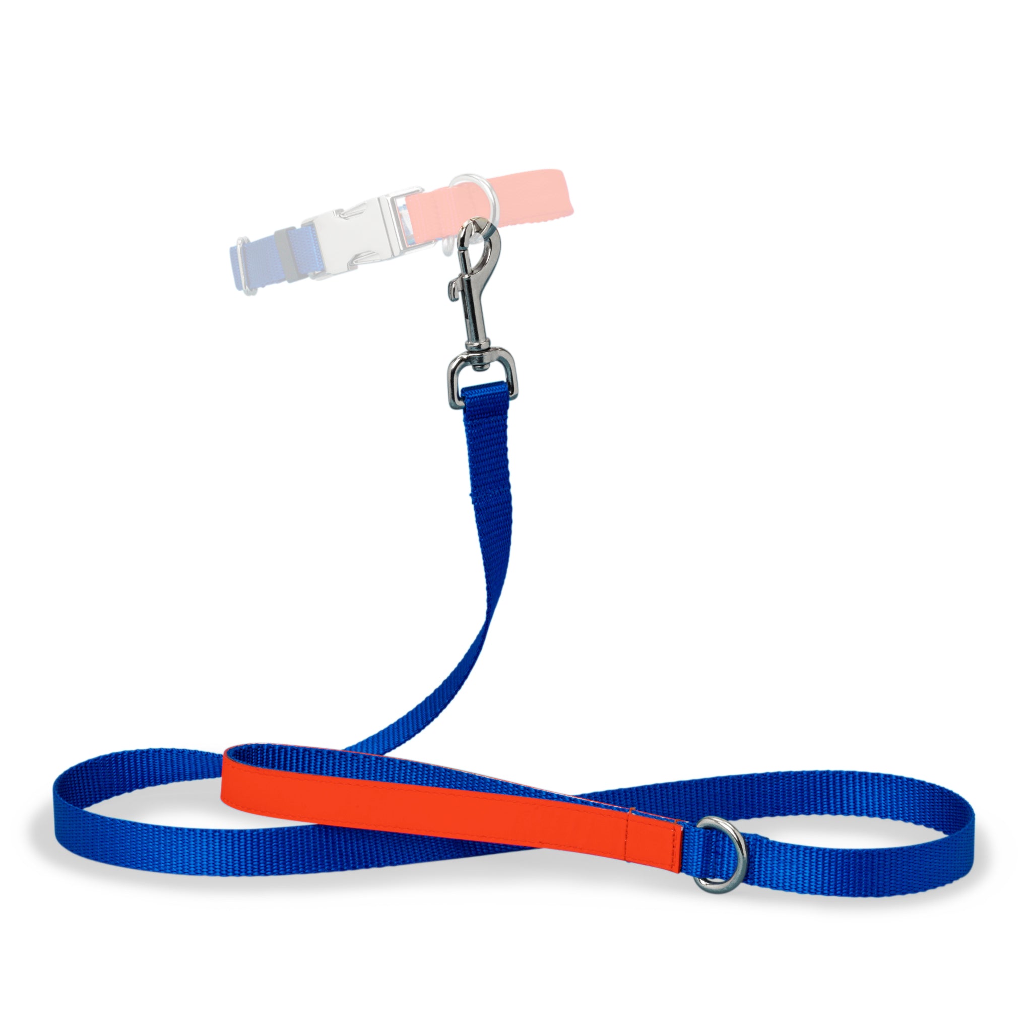 Ware of the Dog Two-Tone Nylon Dog Collar - Blue & Orange