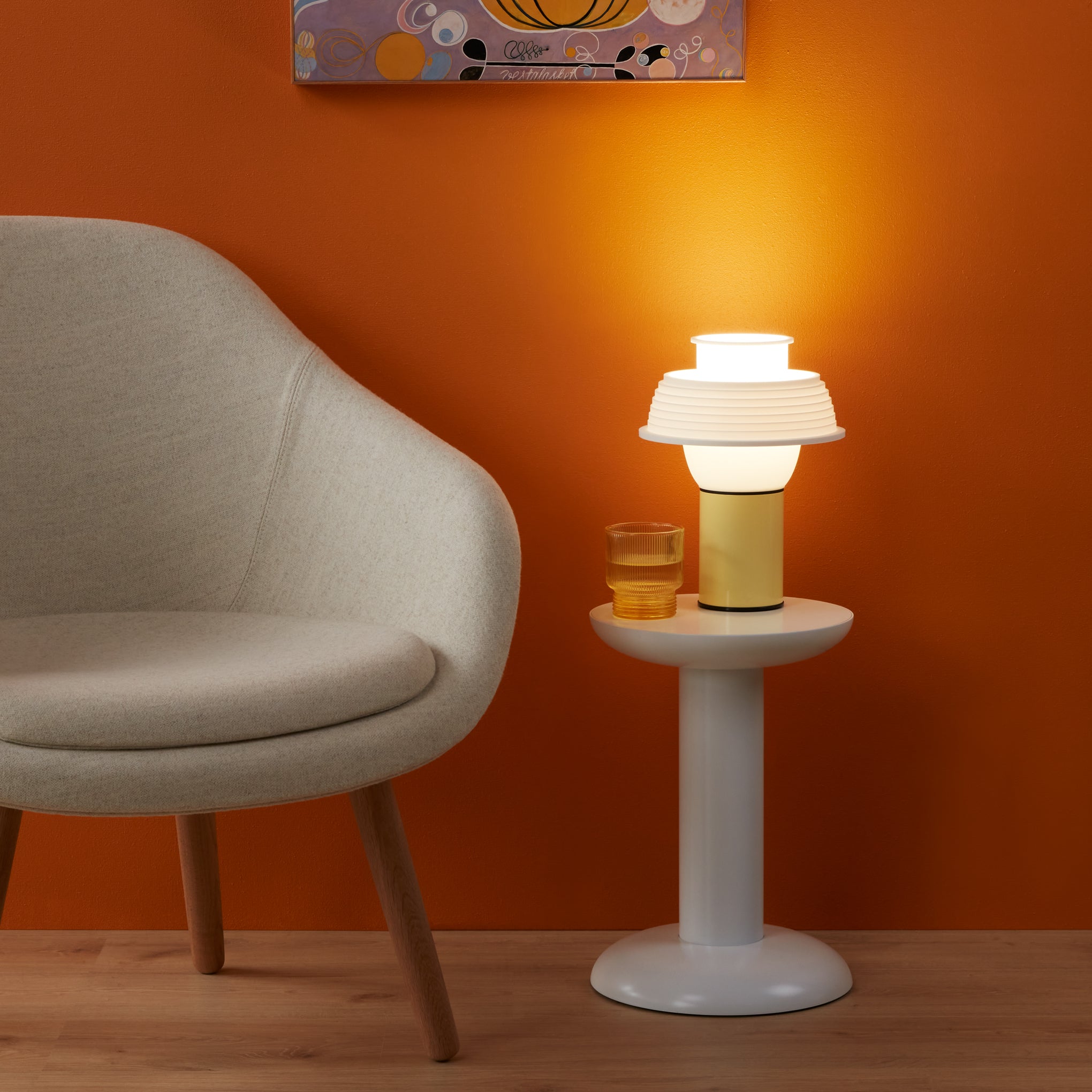 SOWDEN TL2 Silcone Table Lamp with Aluminium Base