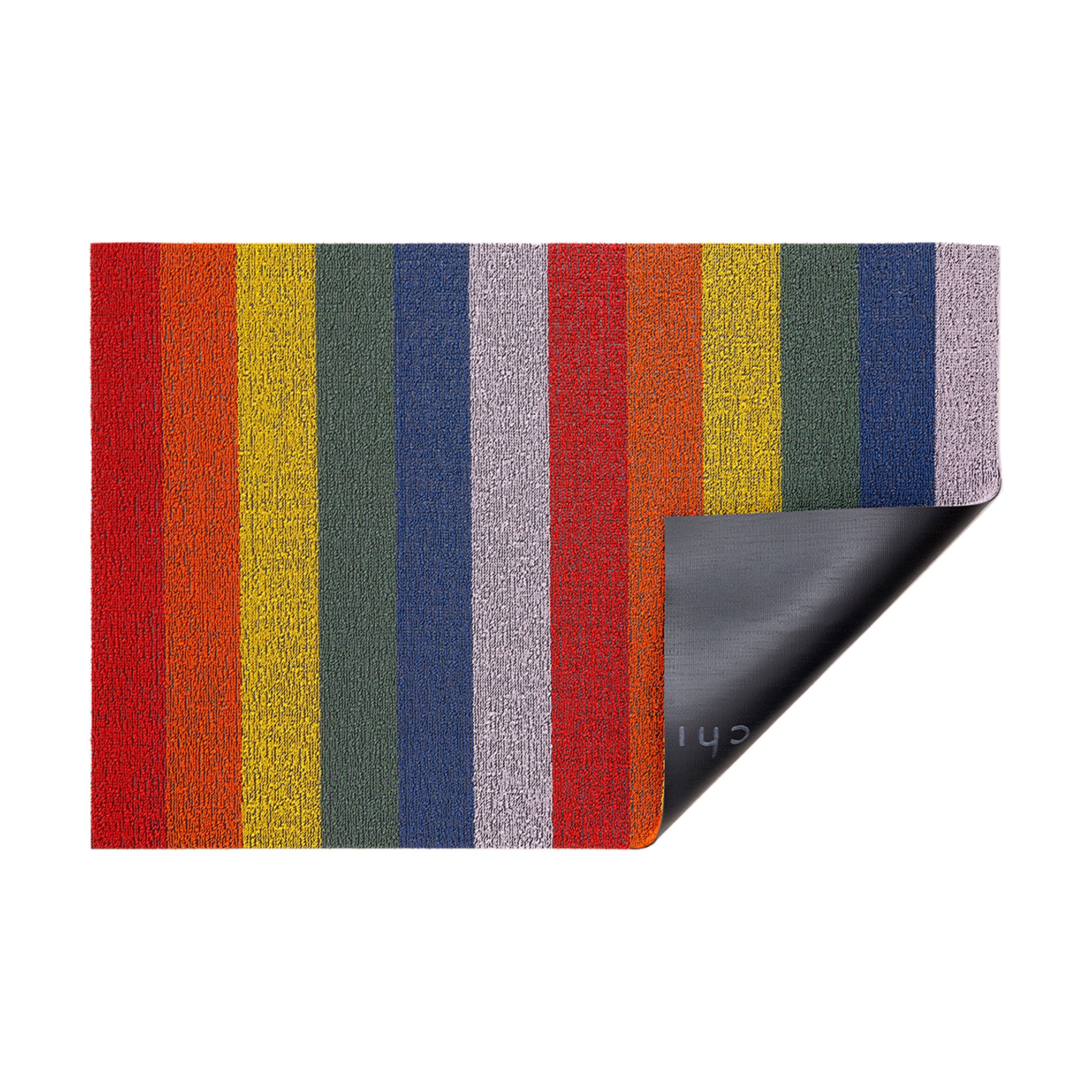 Chilewich Pride Rainbow Doormat 18x28" Indoor Outdoor LGBTQ+ Support