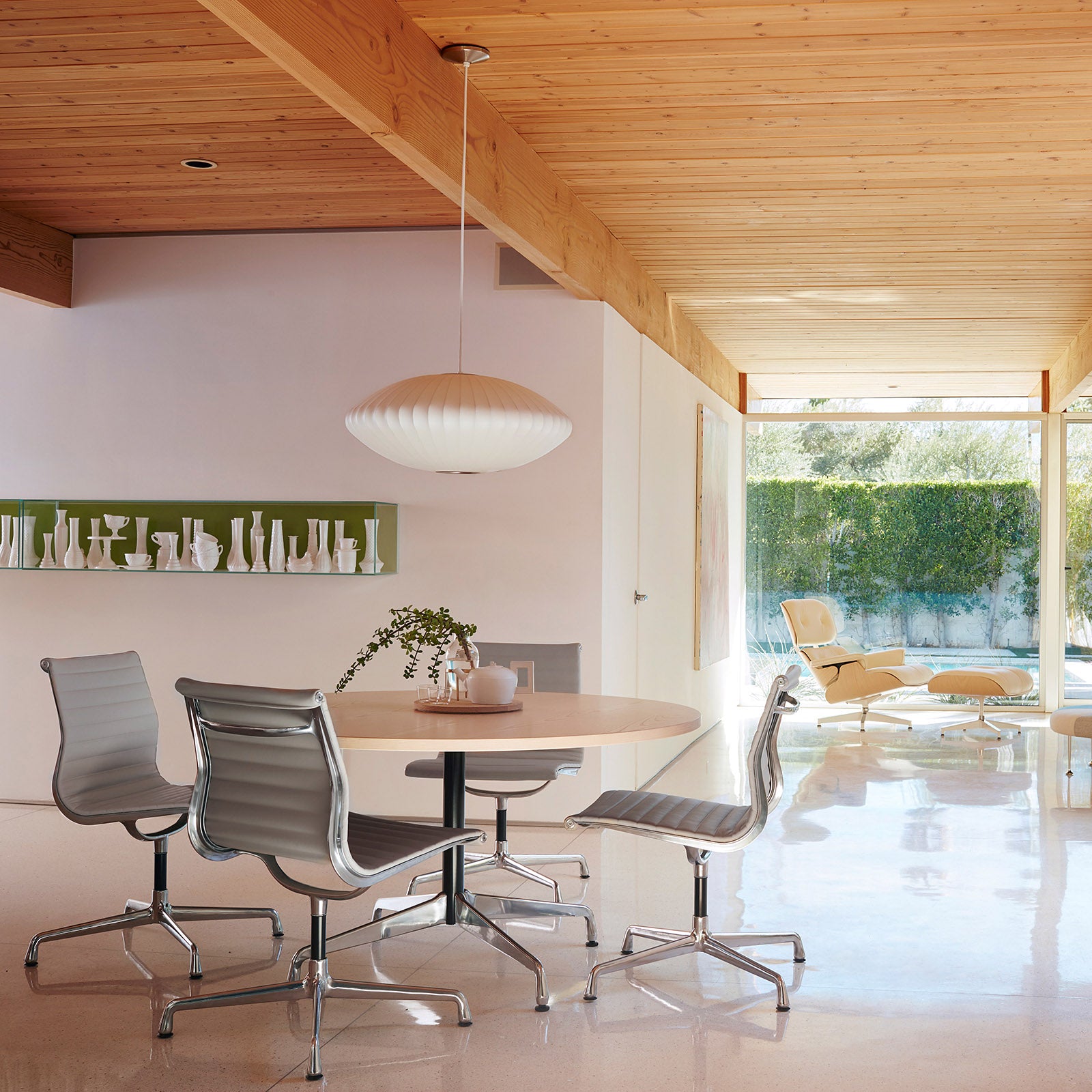 George Nelson Saucer Bubble Pendant Lamp - Small UFO Design