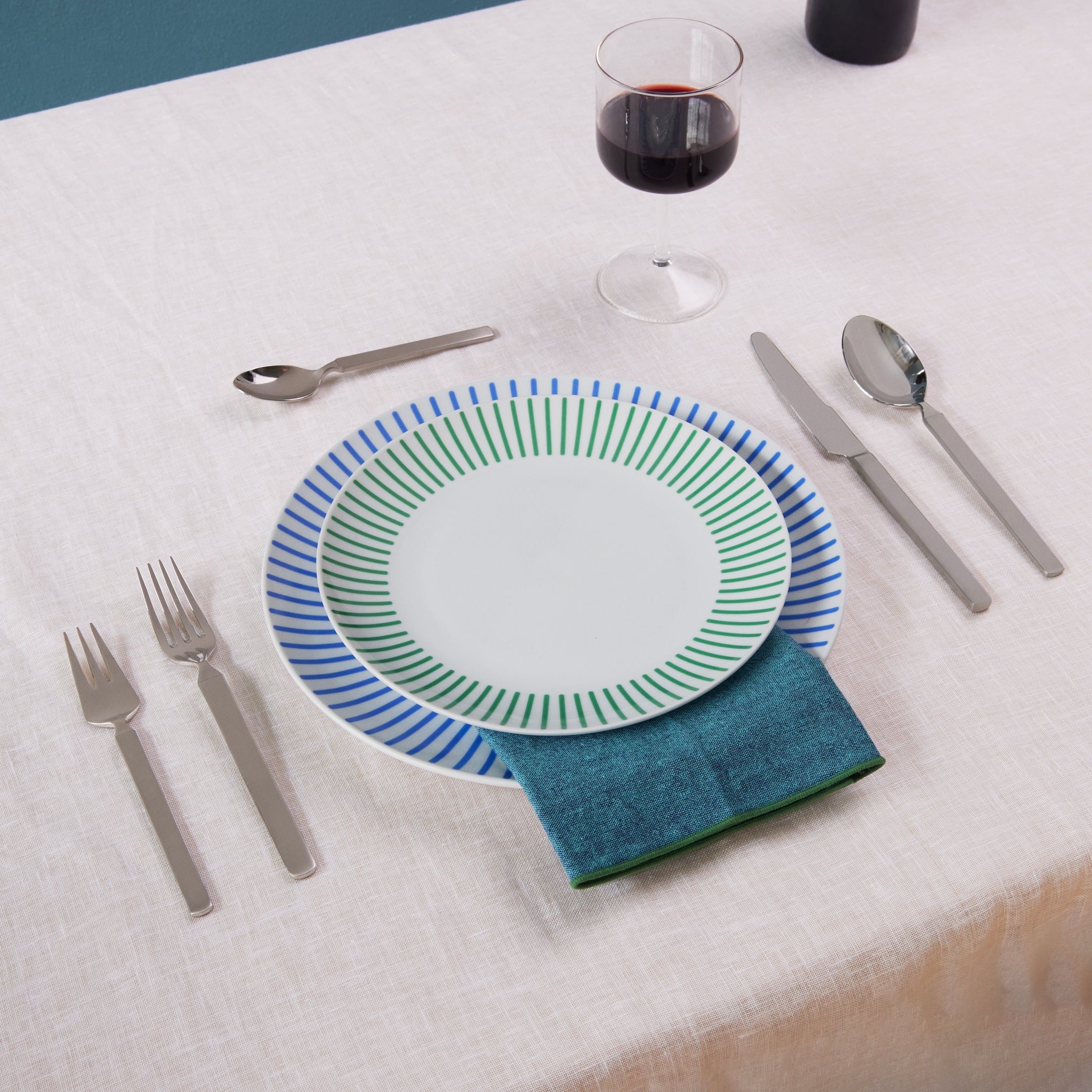 Alessi Achille Castiglioni 5-Piece Stainless Steel Flatware Set